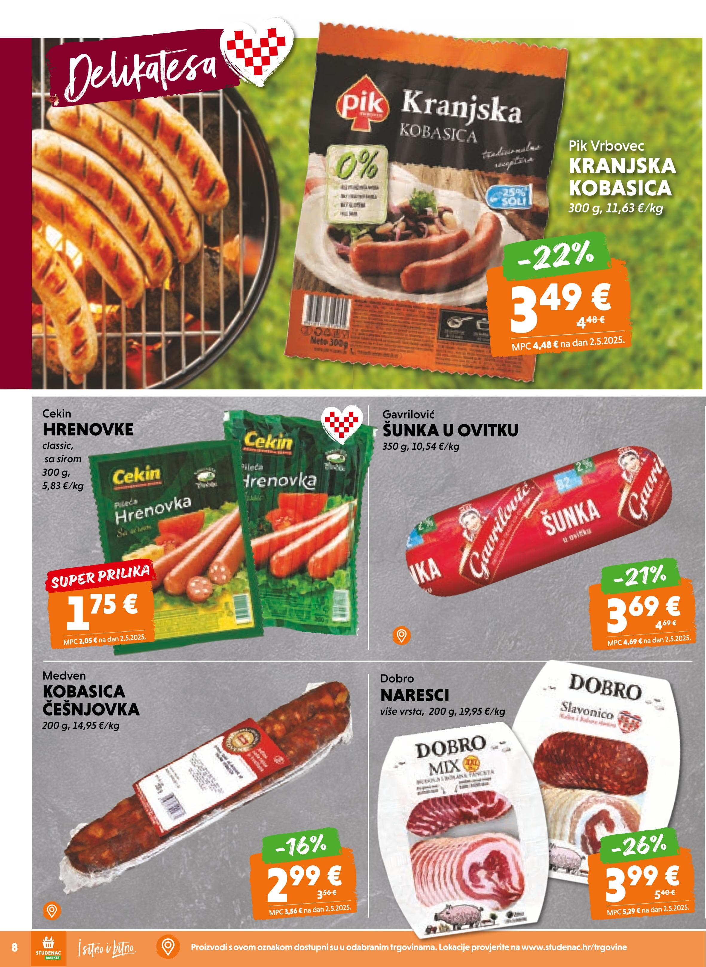Page from catalog: Akcijska ponuda