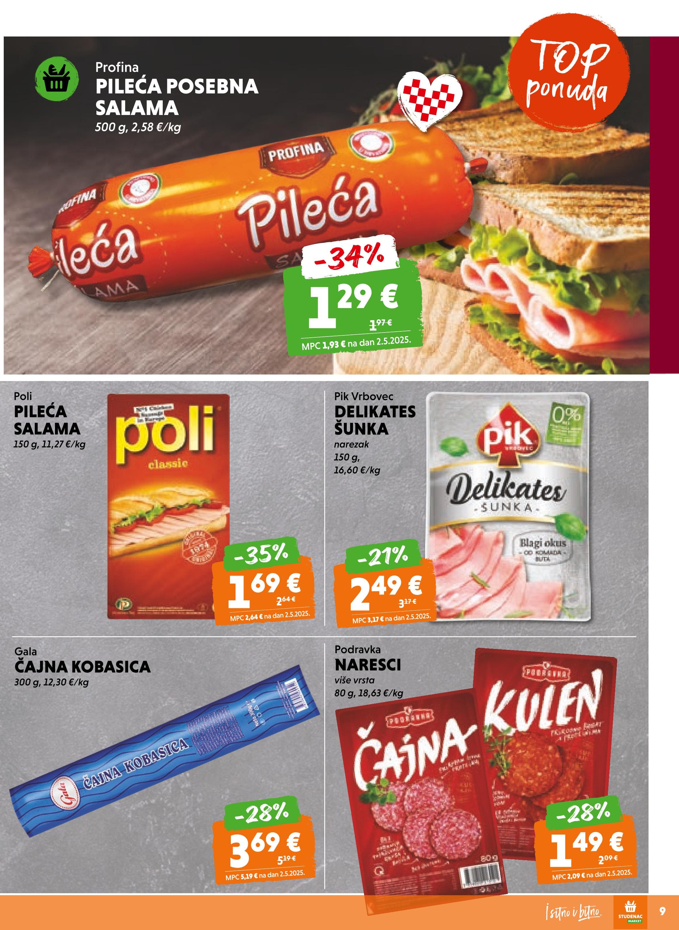 Page from catalog: Akcijska ponuda