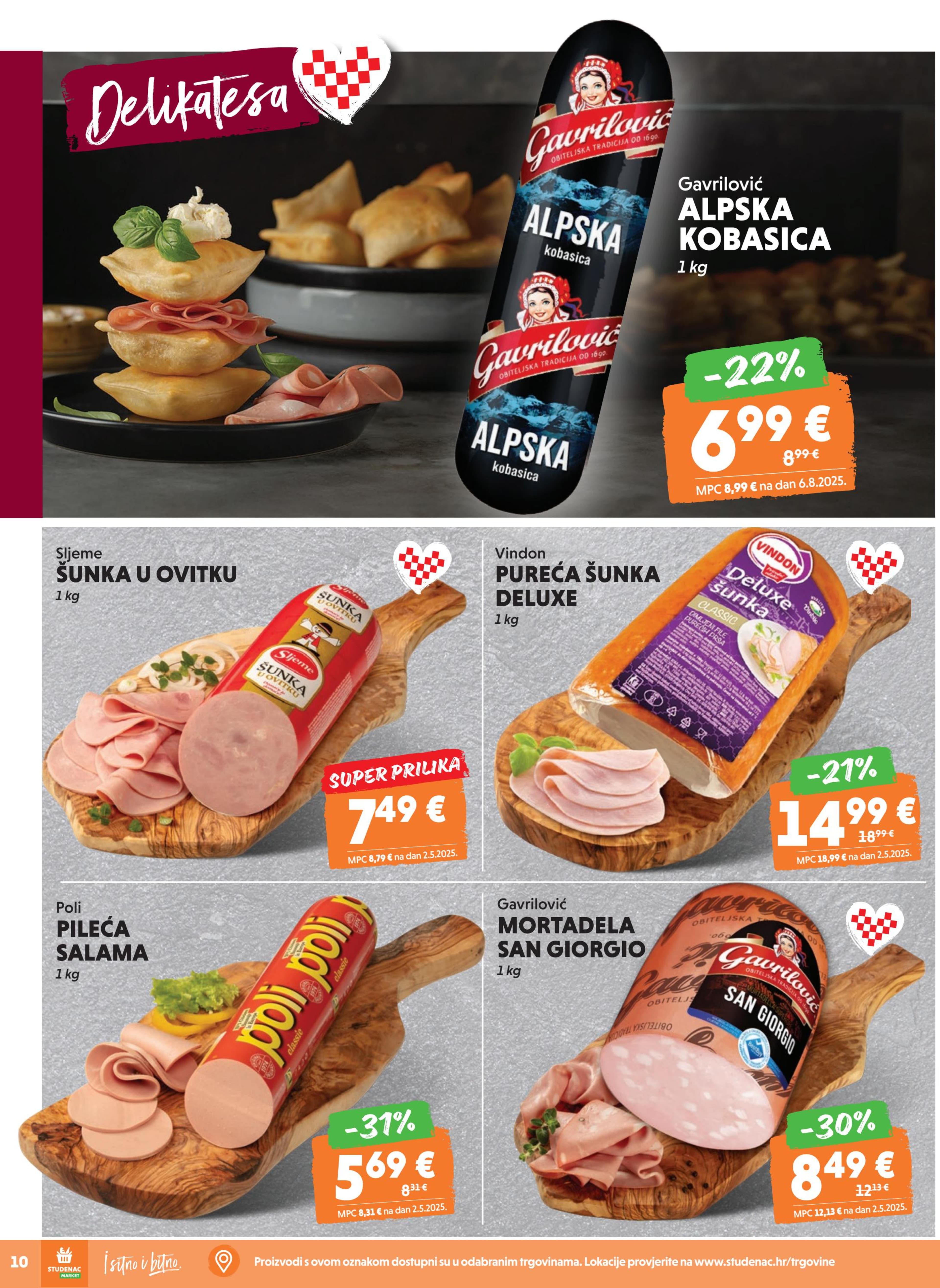 Page from catalog: Akcijska ponuda