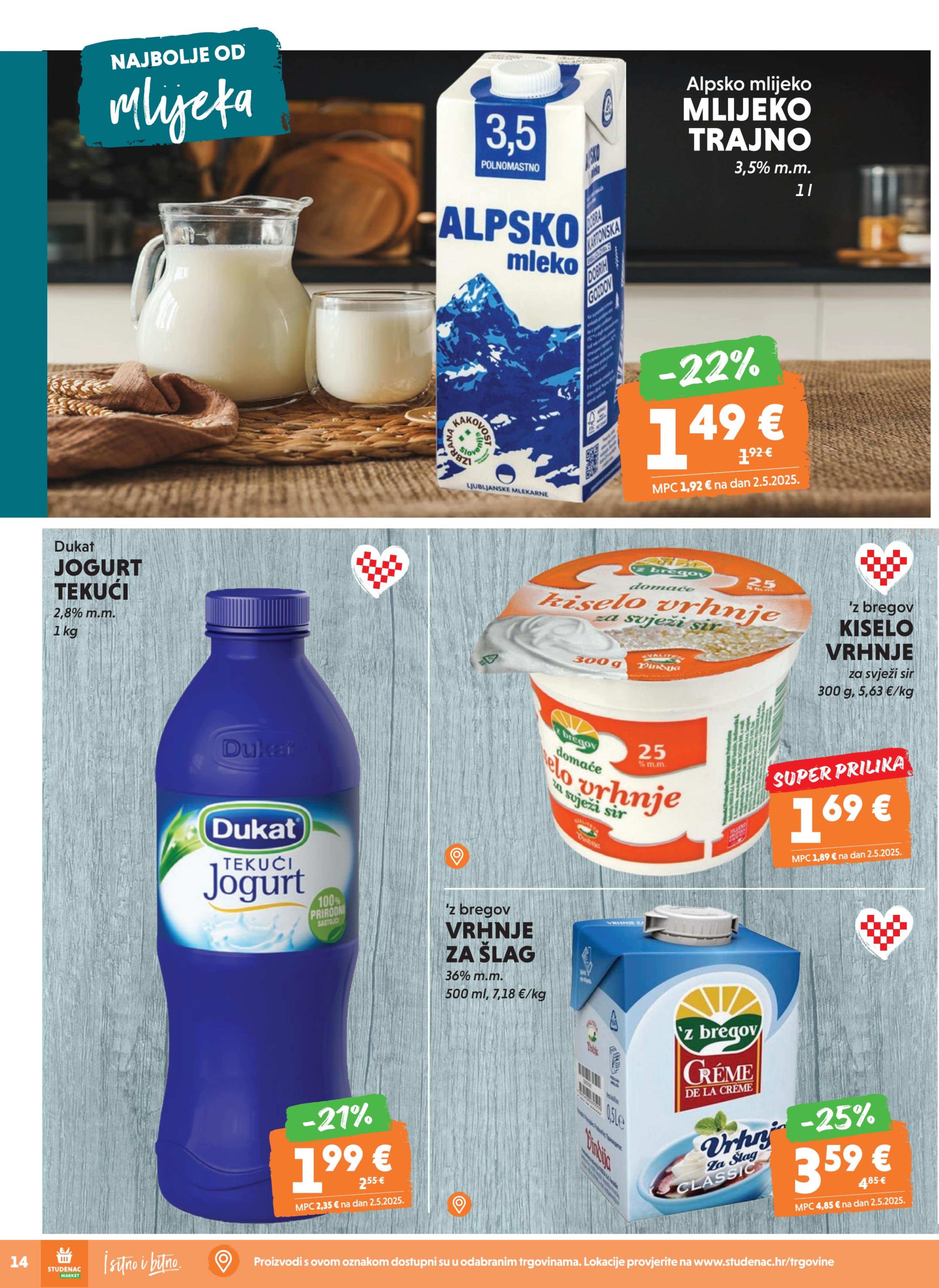 Page from catalog: Akcijska ponuda