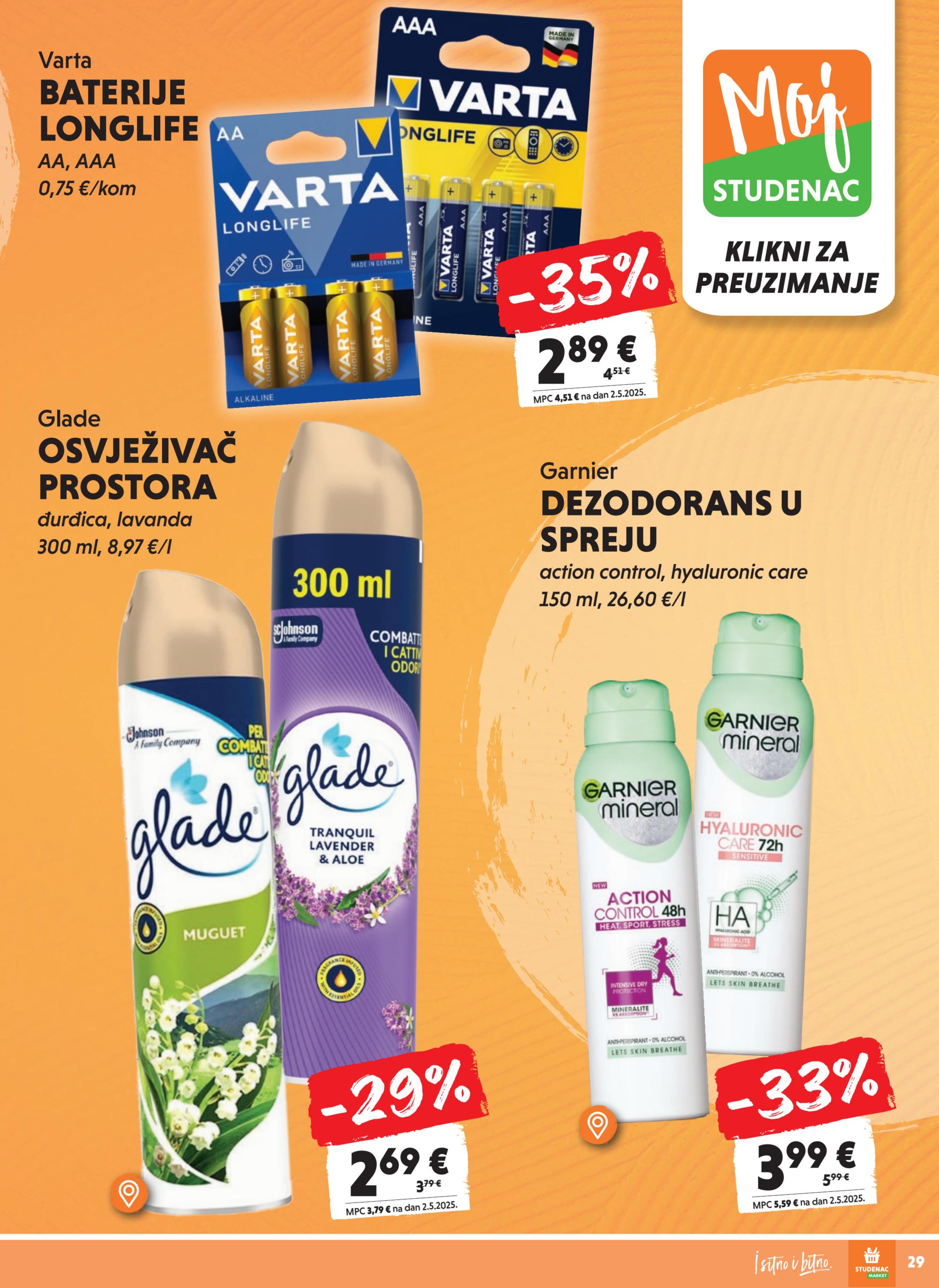 Page from catalog: Akcijska ponuda