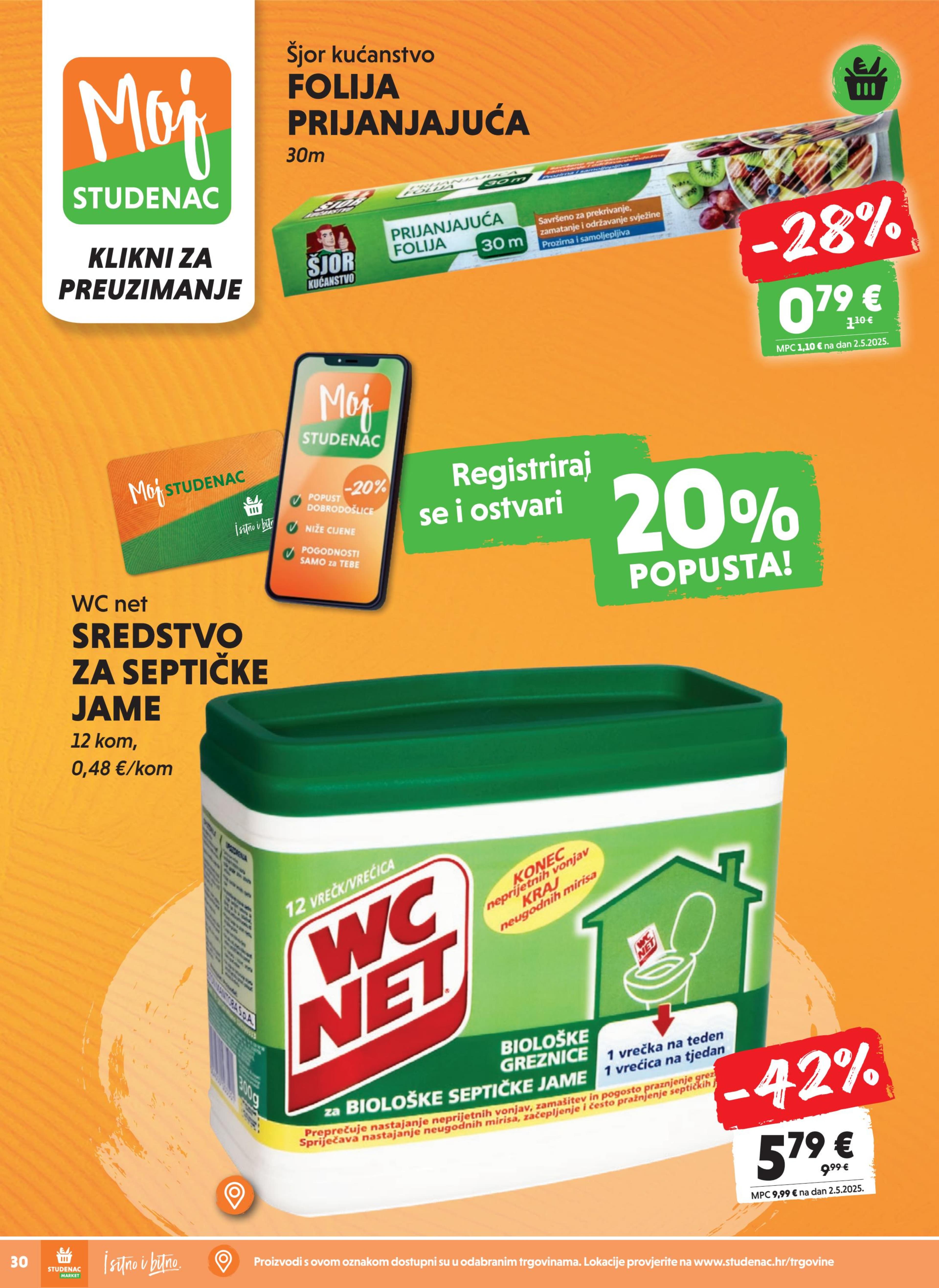 Page from catalog: Akcijska ponuda