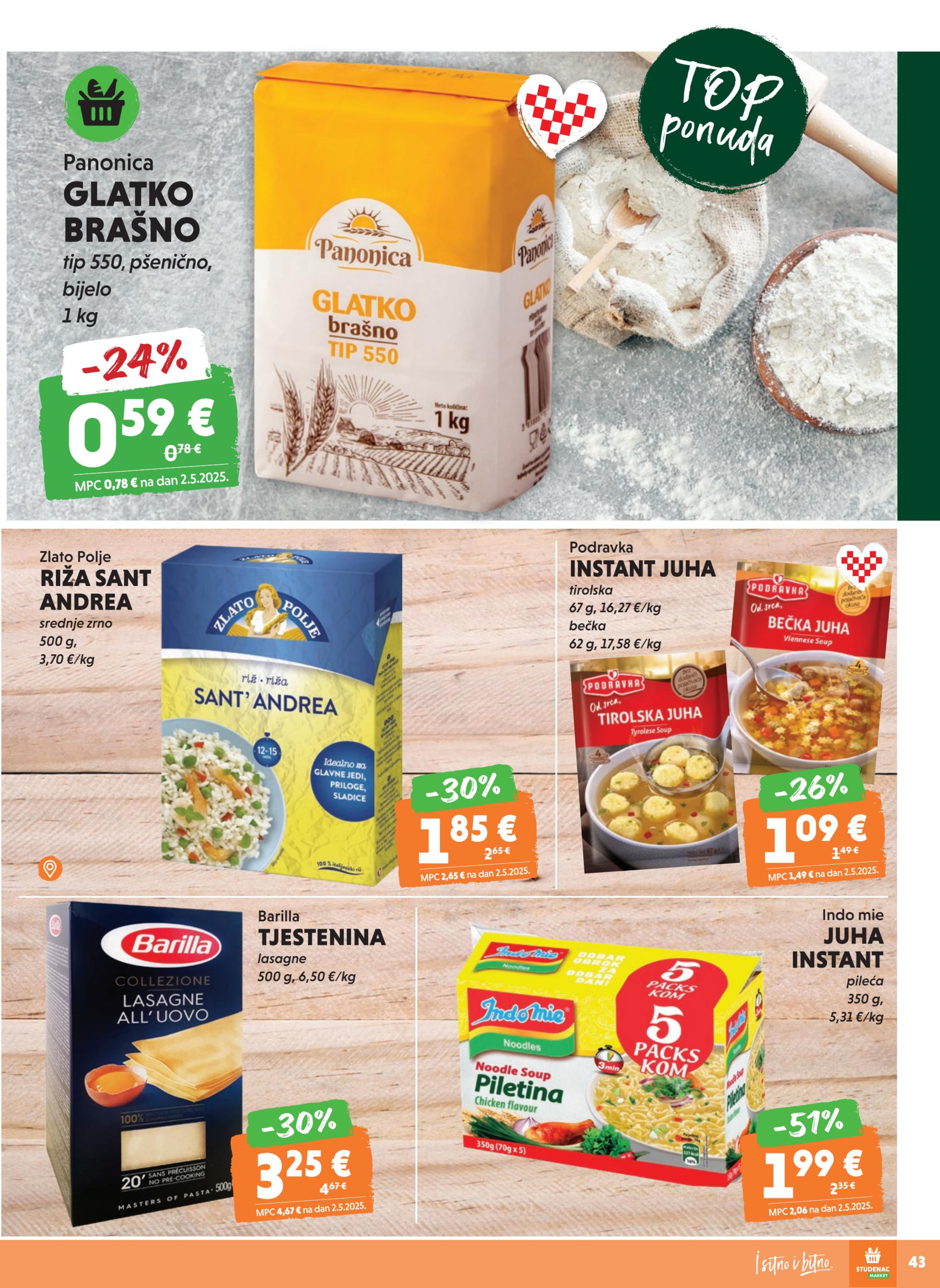 Page from catalog: Akcijska ponuda