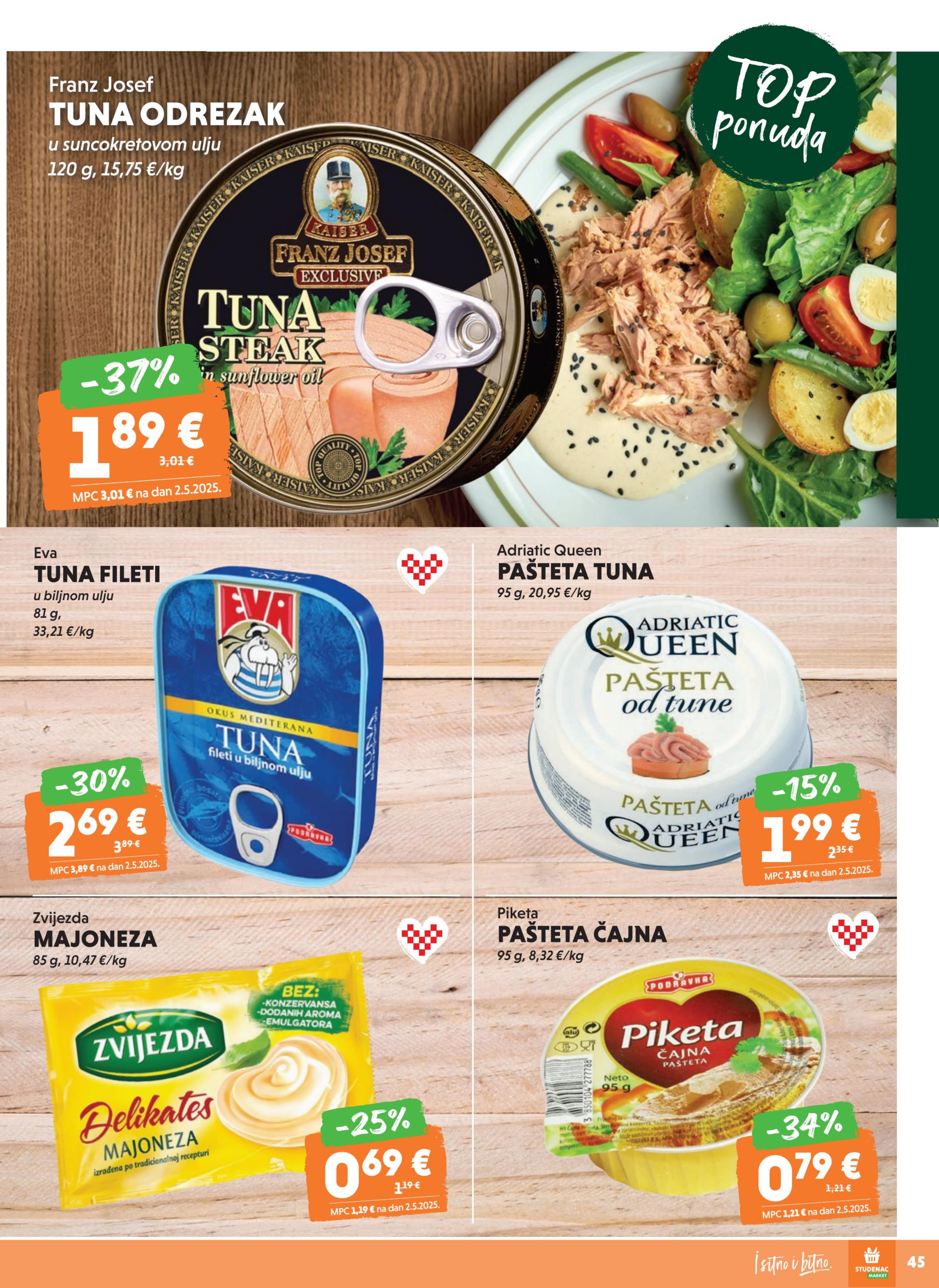 Page from catalog: Akcijska ponuda