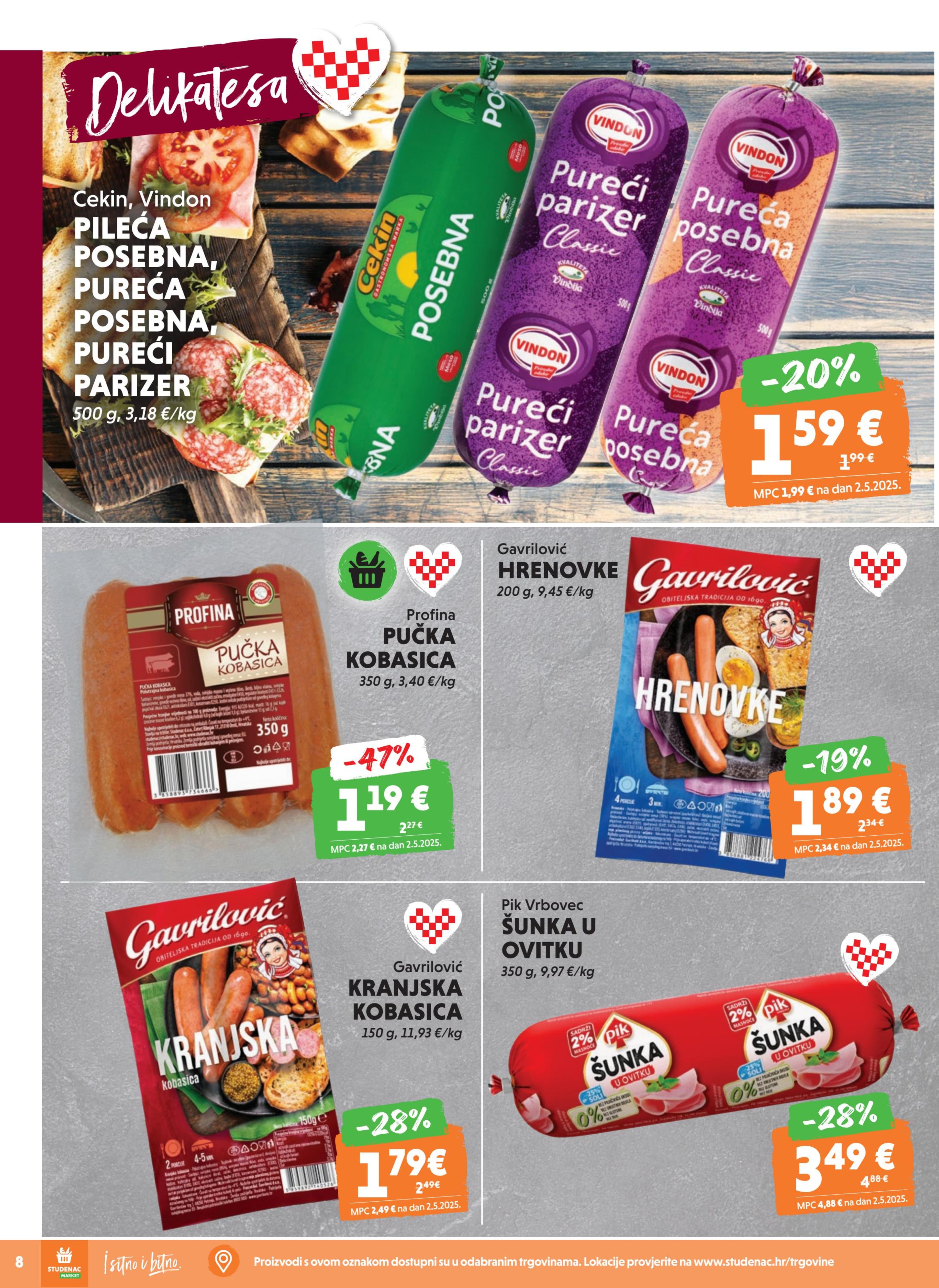 Page from catalog: Akcijska ponuda