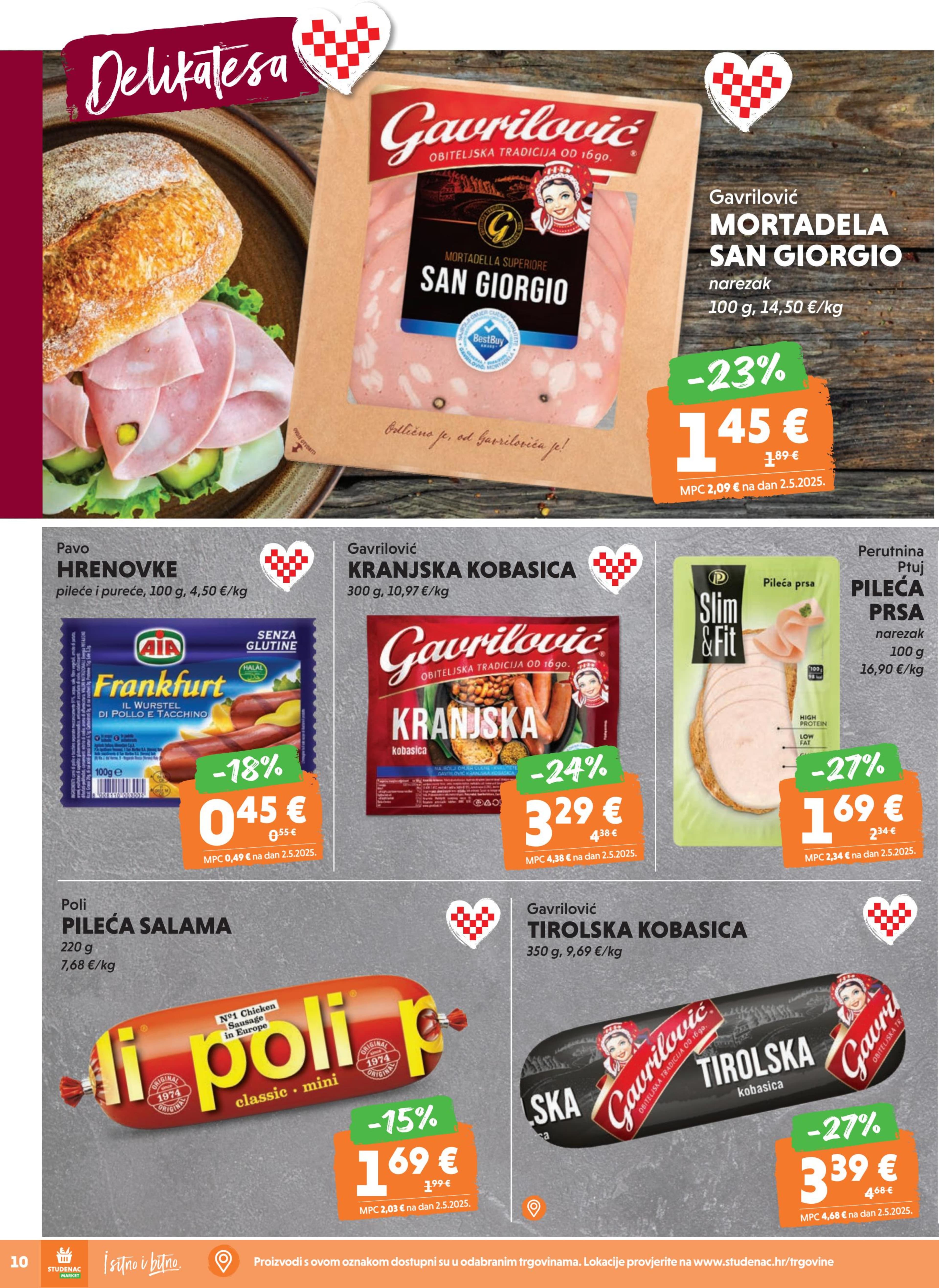 Page from catalog: Akcijska ponuda