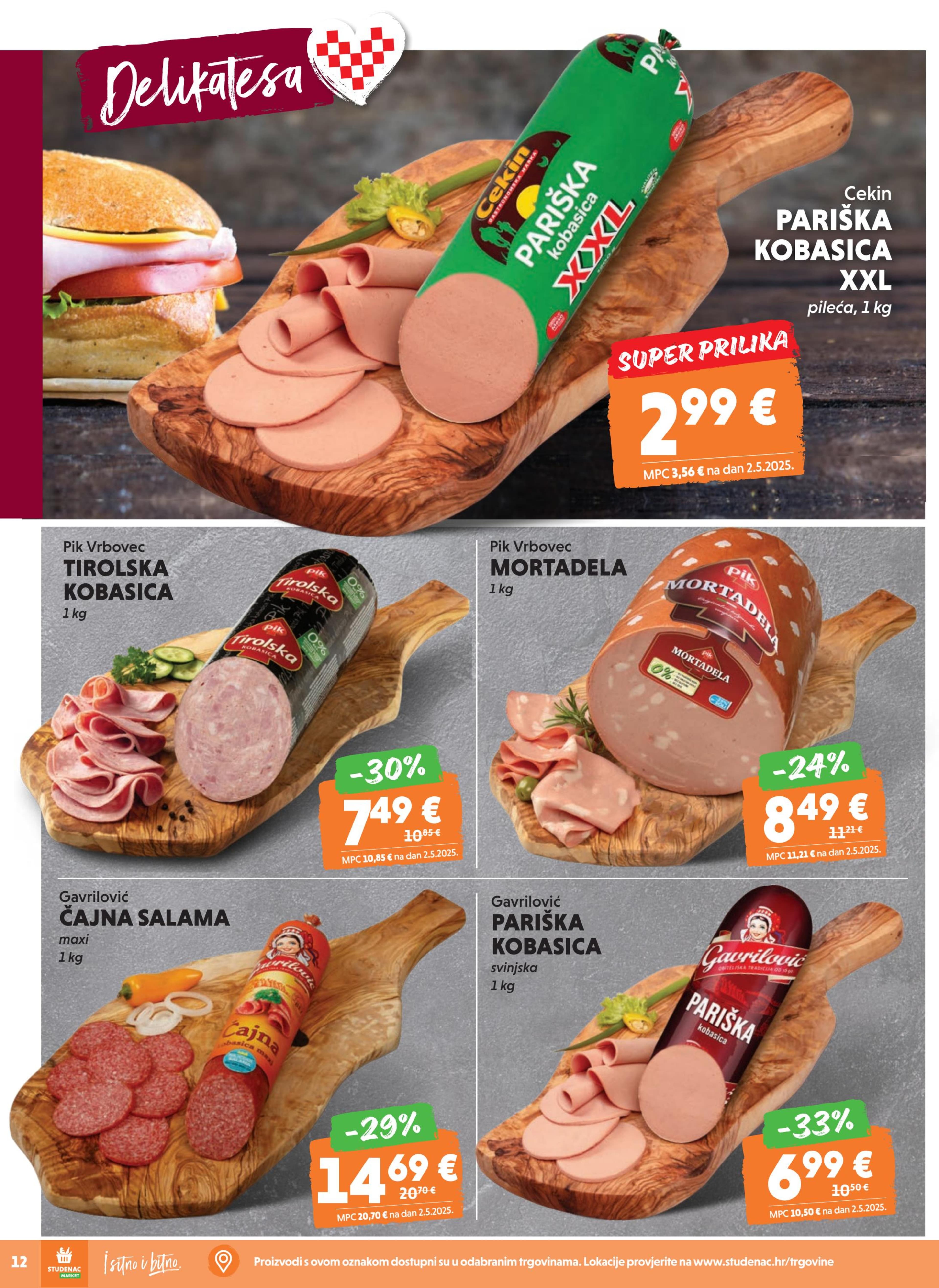 Page from catalog: Akcijska ponuda