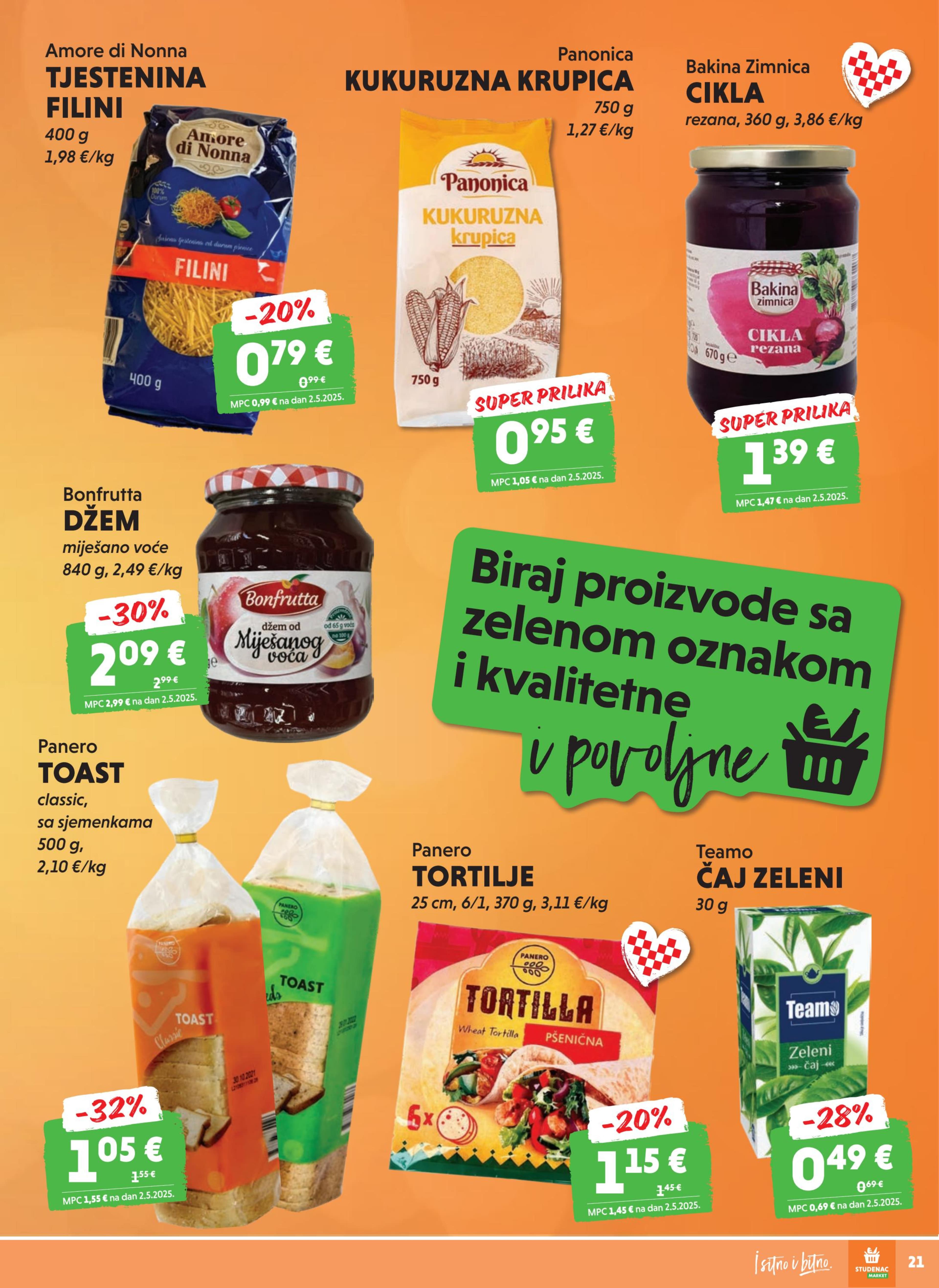 Page from catalog: Akcijska ponuda