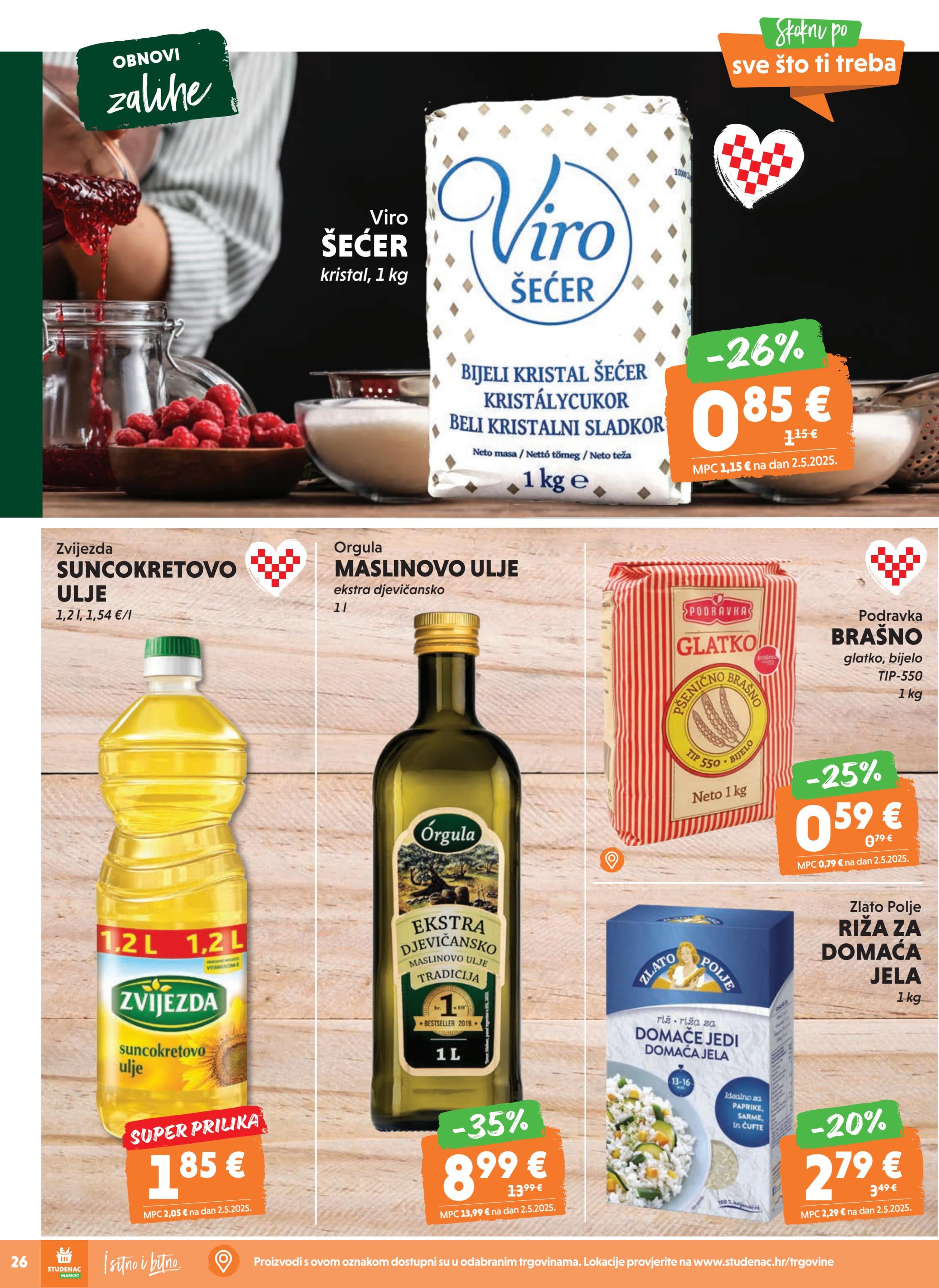 Page from catalog: Akcijska ponuda