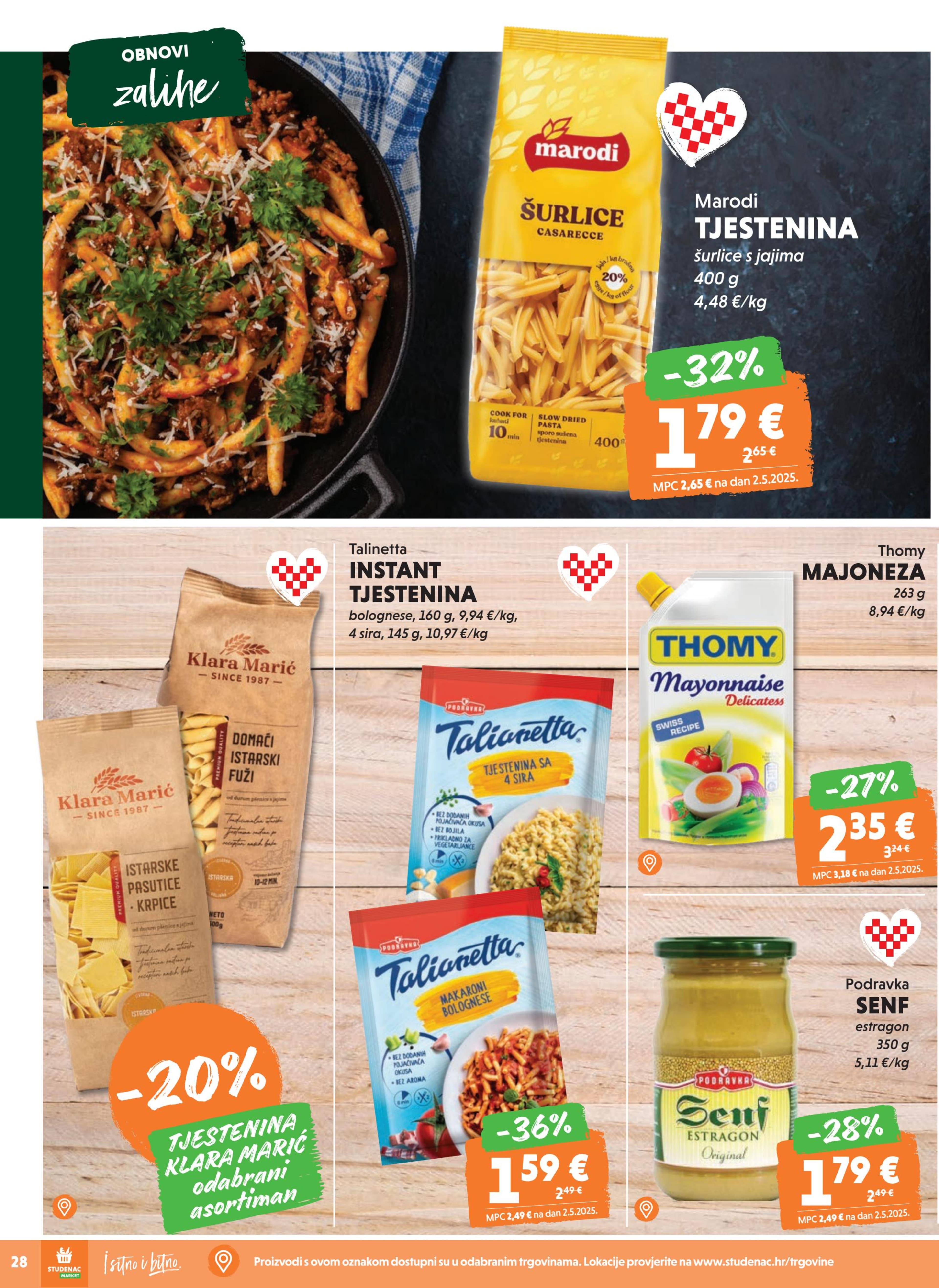 Page from catalog: Akcijska ponuda
