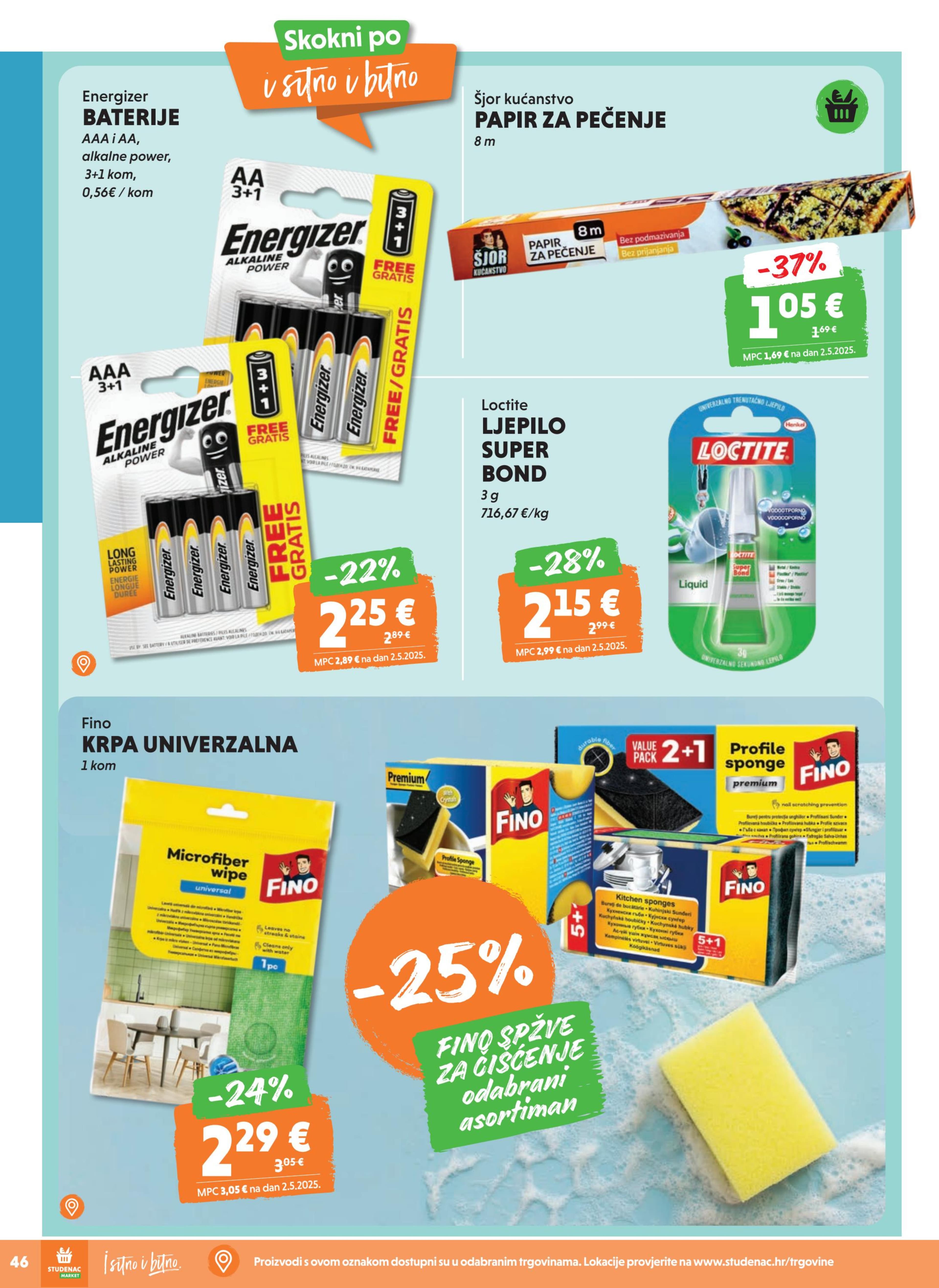 Page from catalog: Akcijska ponuda