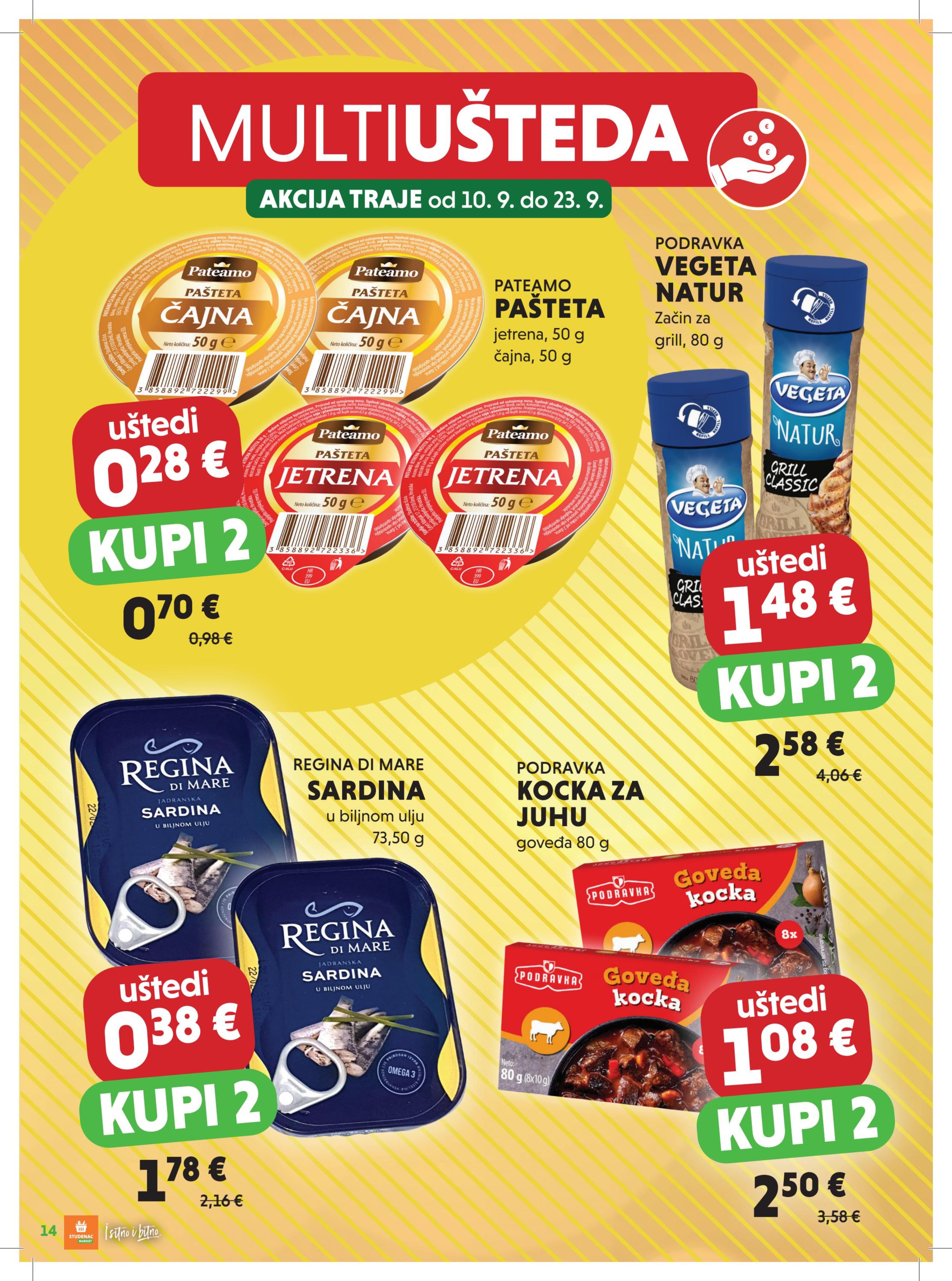 Page from catalog: Multiušteda