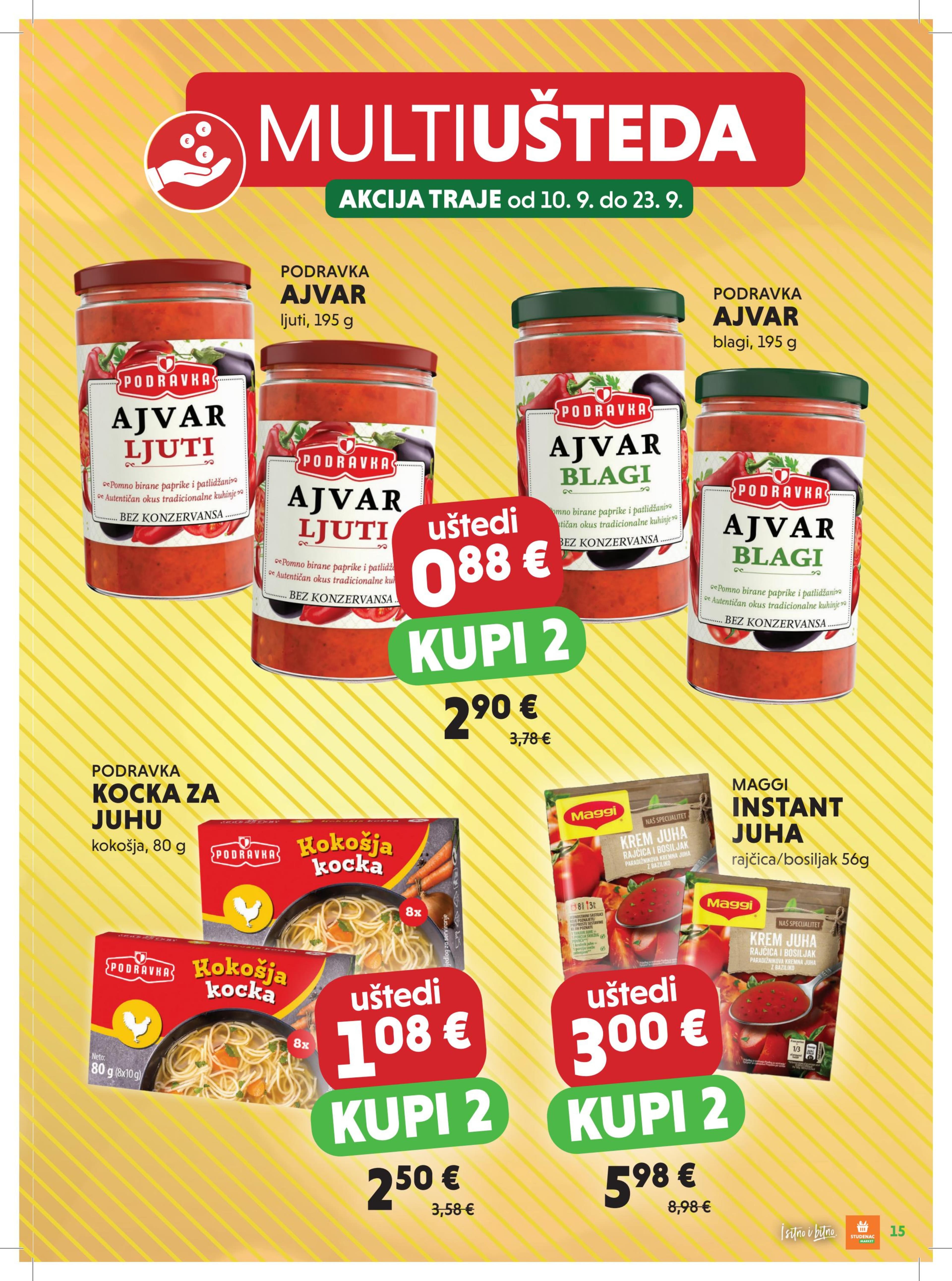 Page from catalog: Multiušteda