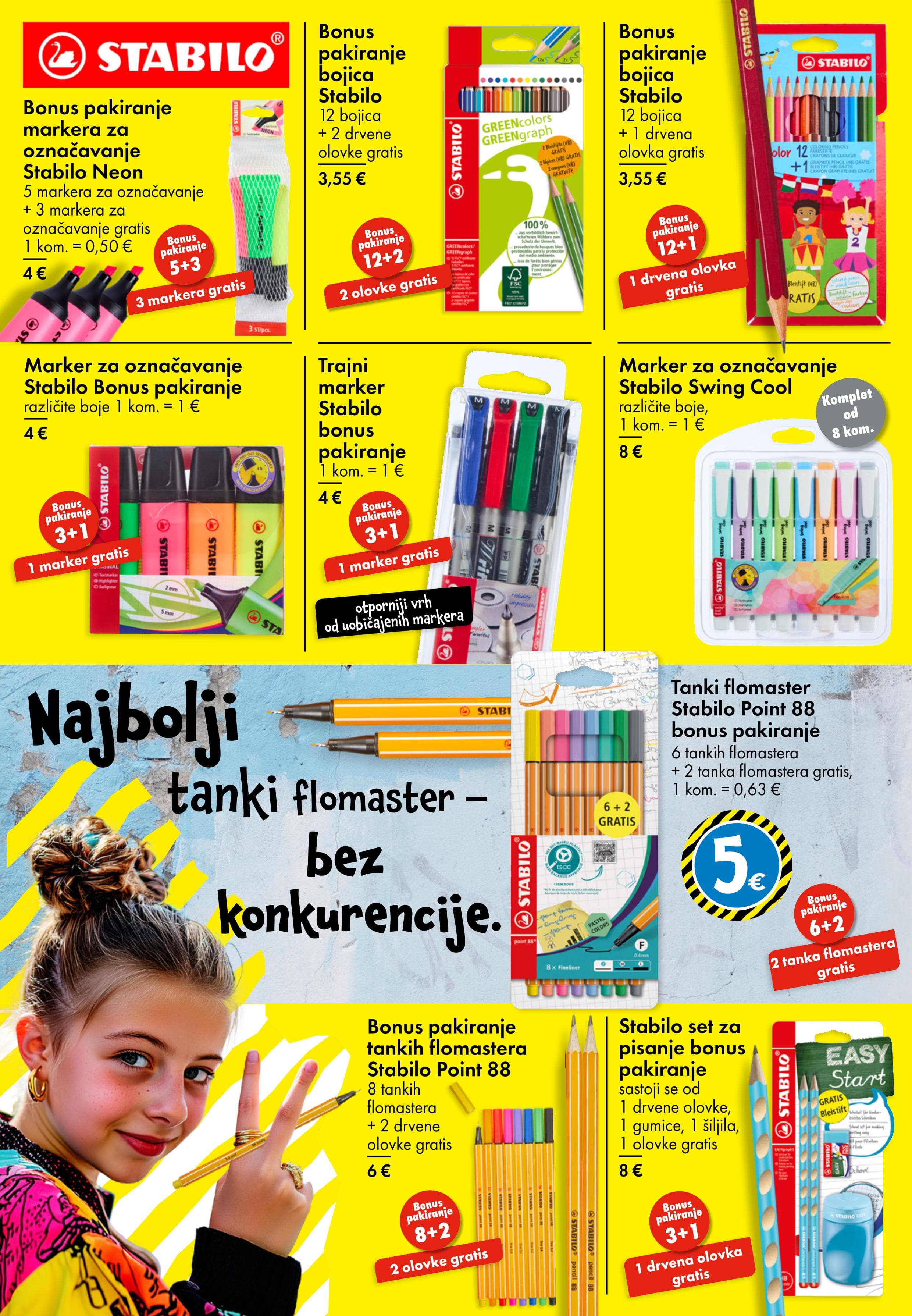 Page from catalog: Natrag u školu