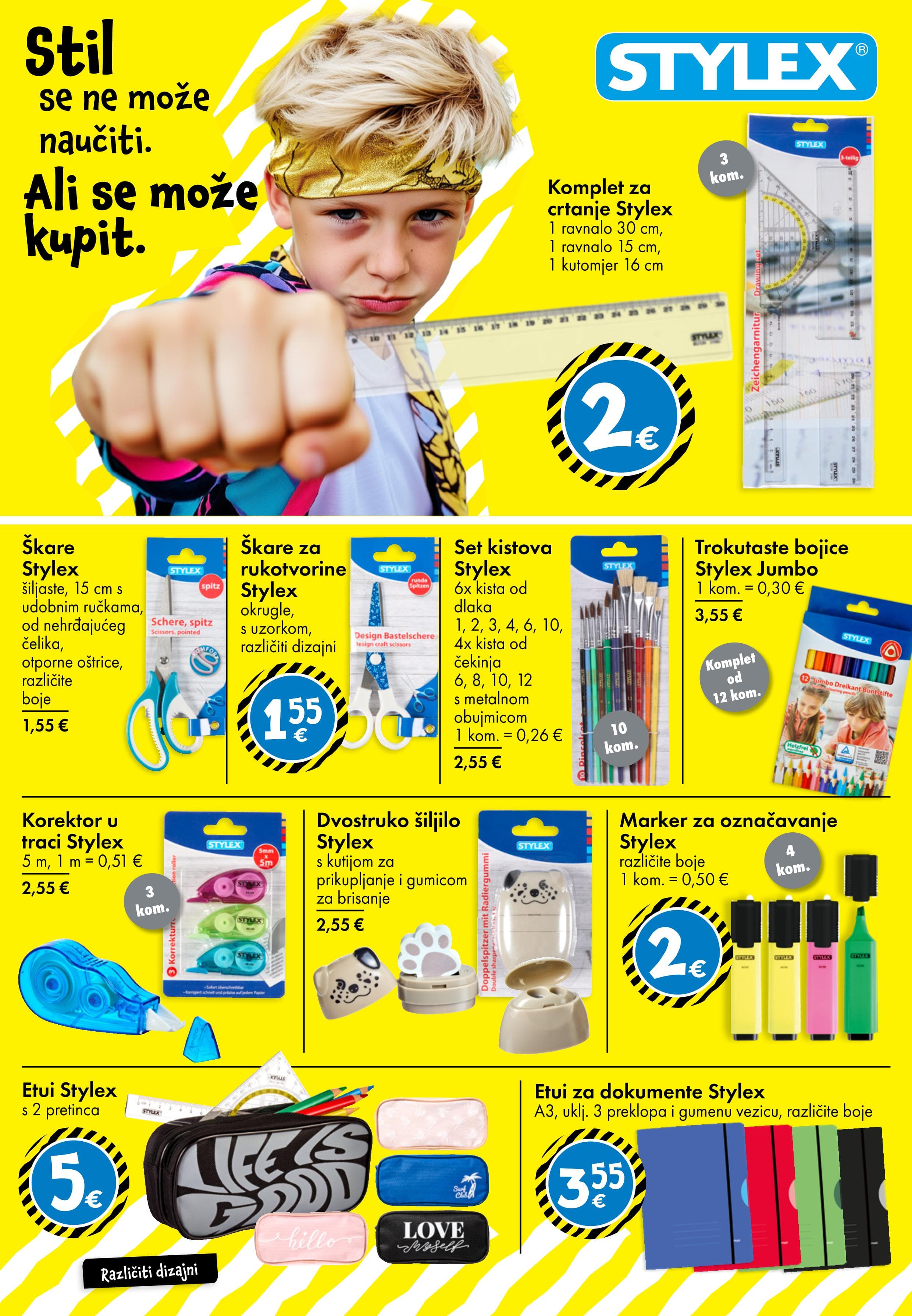 Page from catalog: Natrag u školu