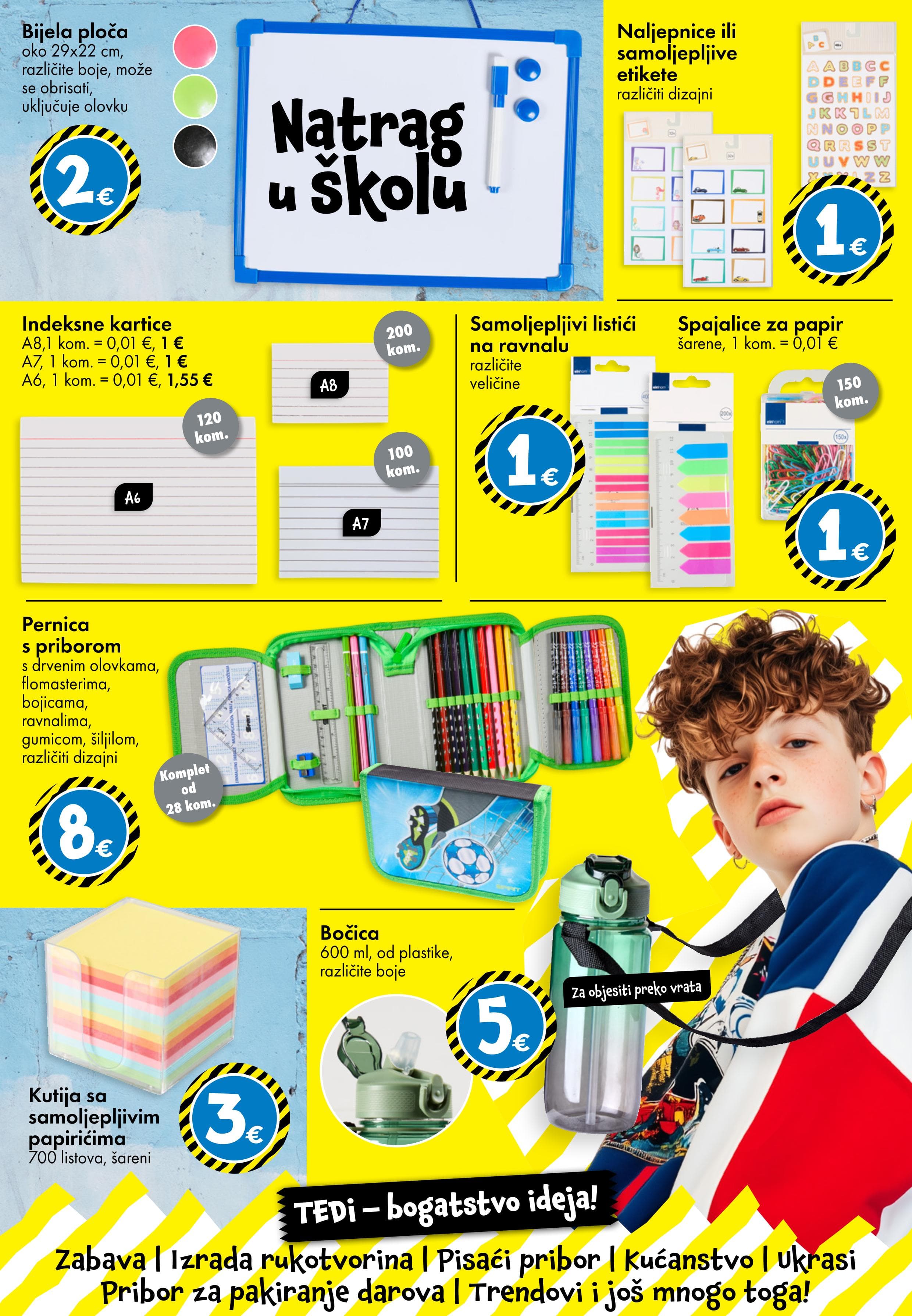 Page from catalog: Natrag u školu