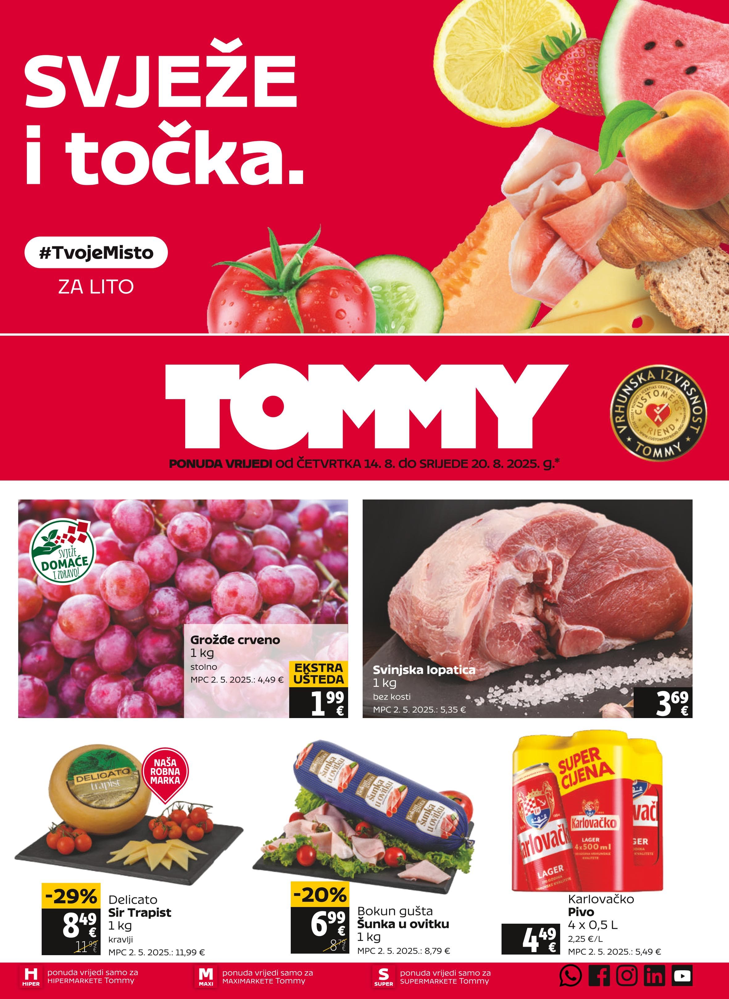 Page from catalog: Akcijska ponuda