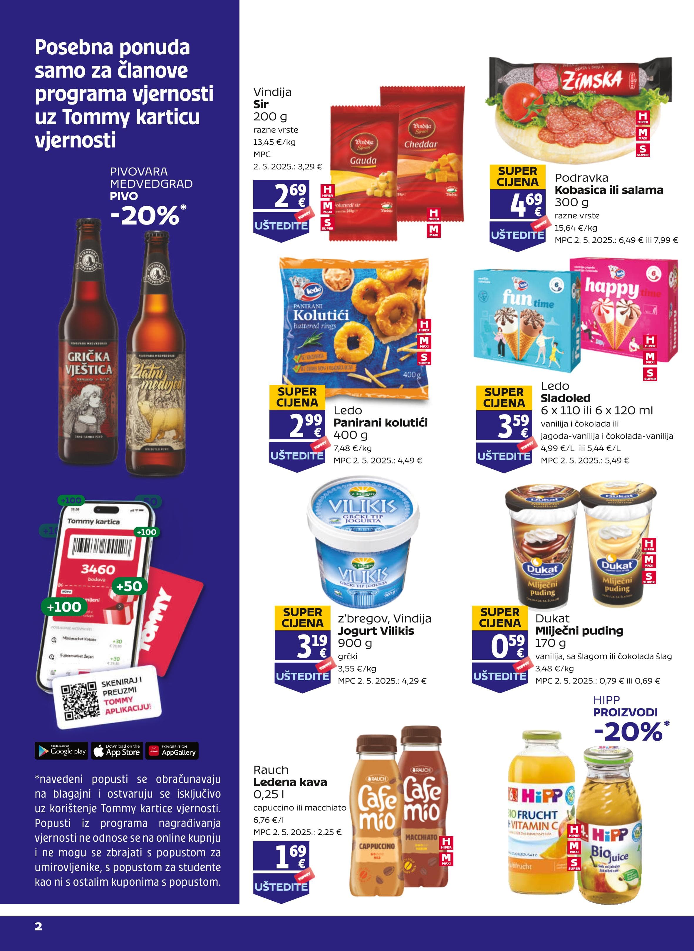 Page from catalog: Akcijska ponuda