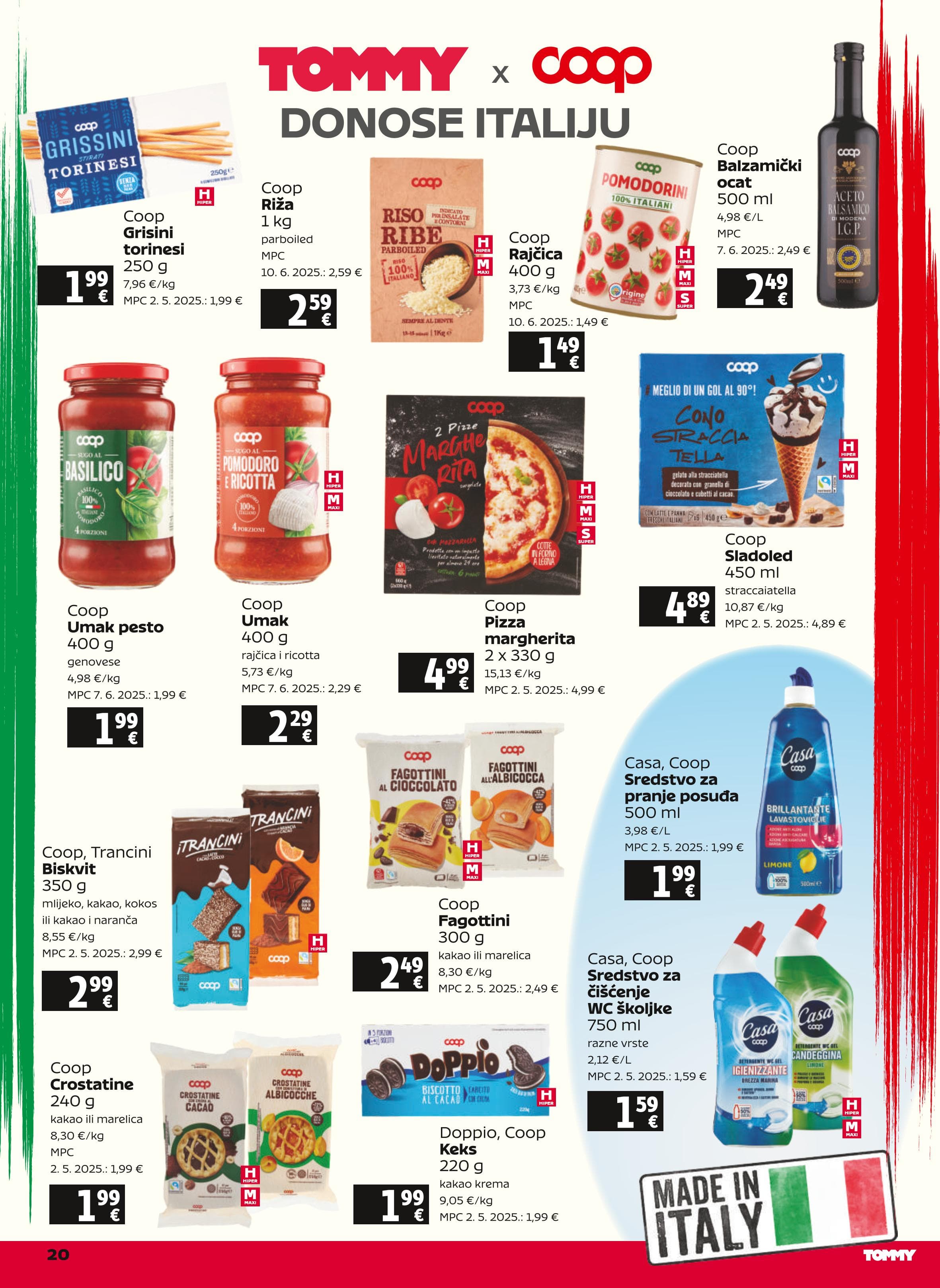 Page from catalog: Akcijska ponuda