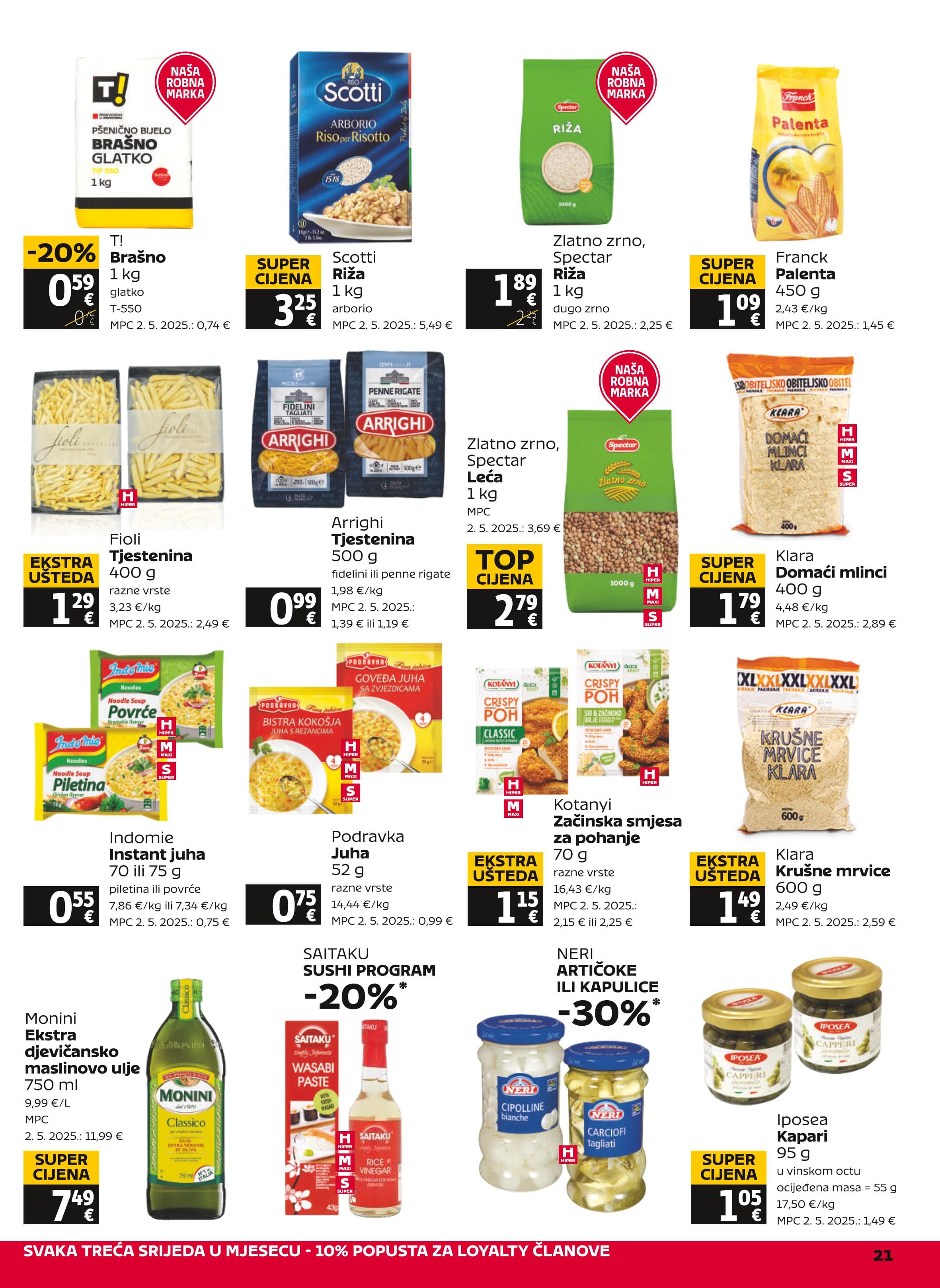 Page from catalog: Akcijska ponuda