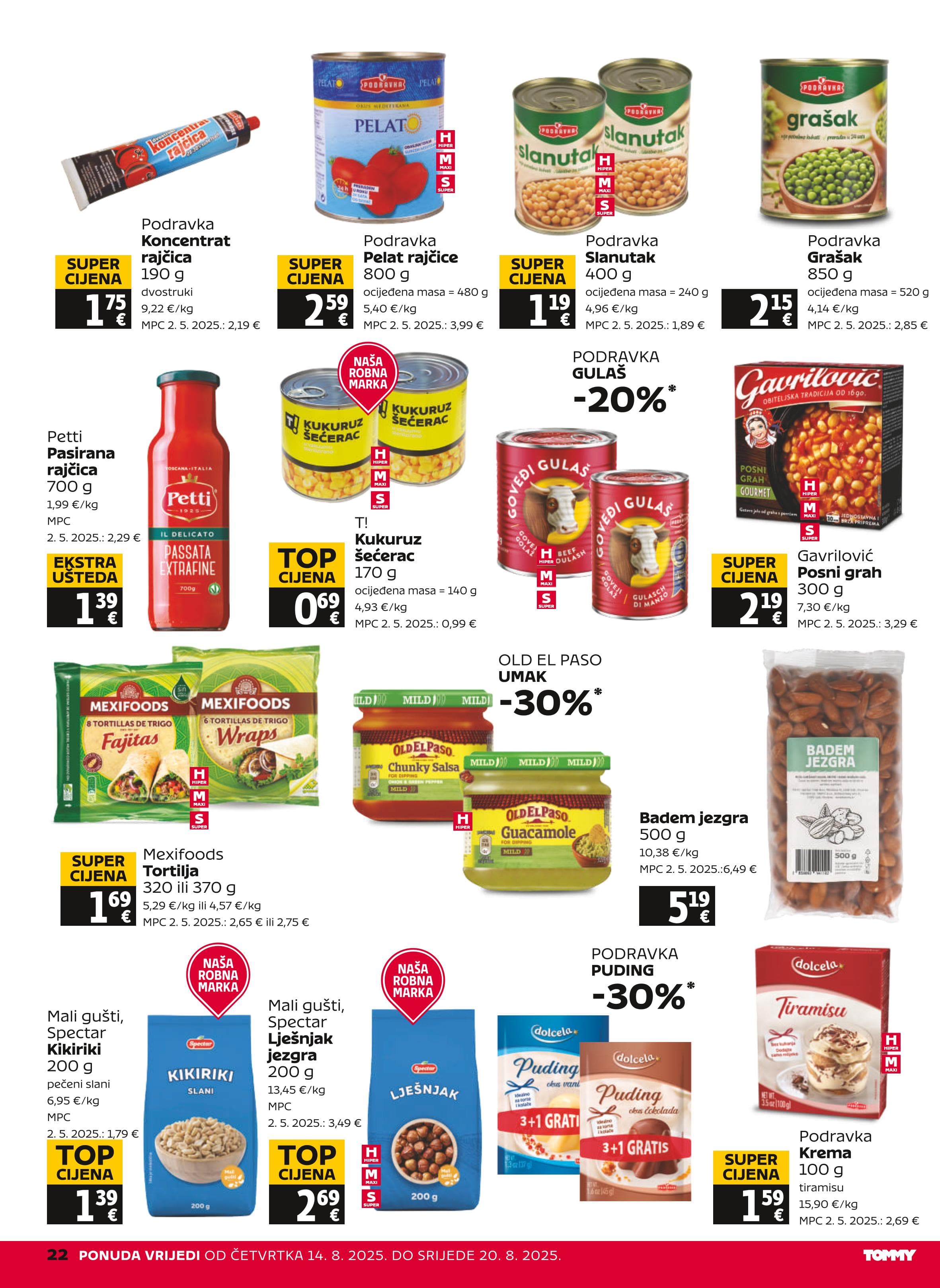 Page from catalog: Akcijska ponuda