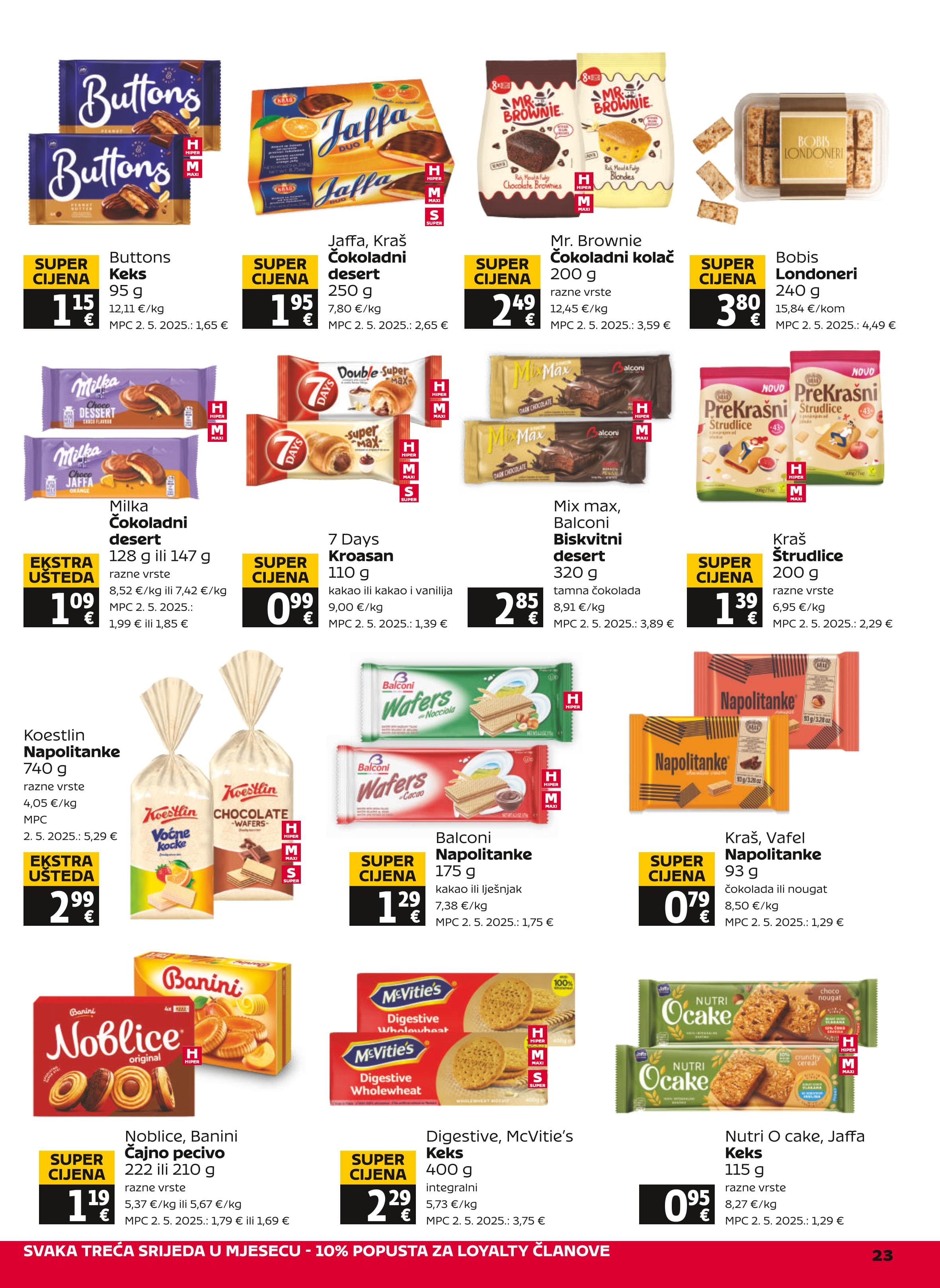 Page from catalog: Akcijska ponuda