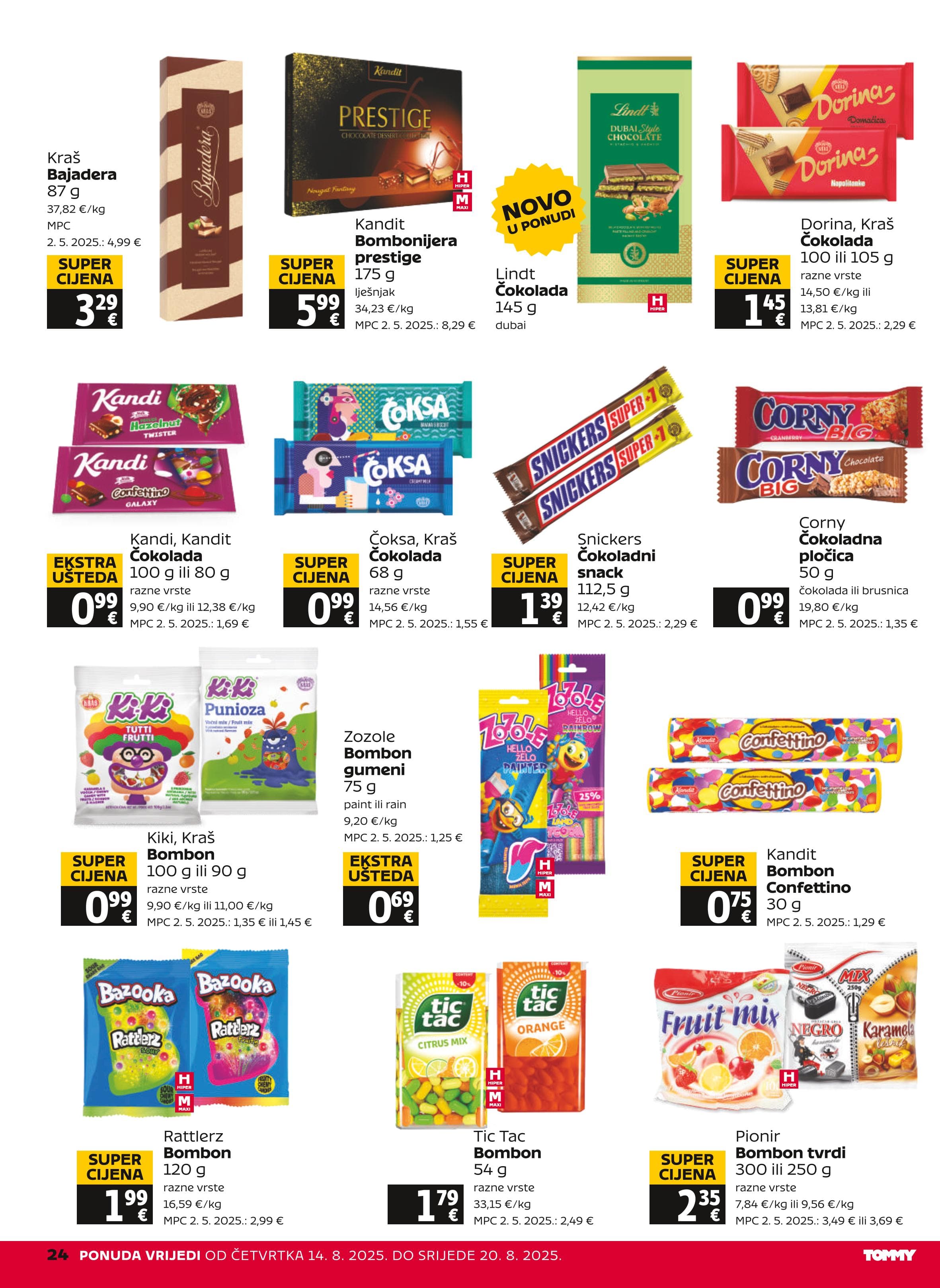 Page from catalog: Akcijska ponuda