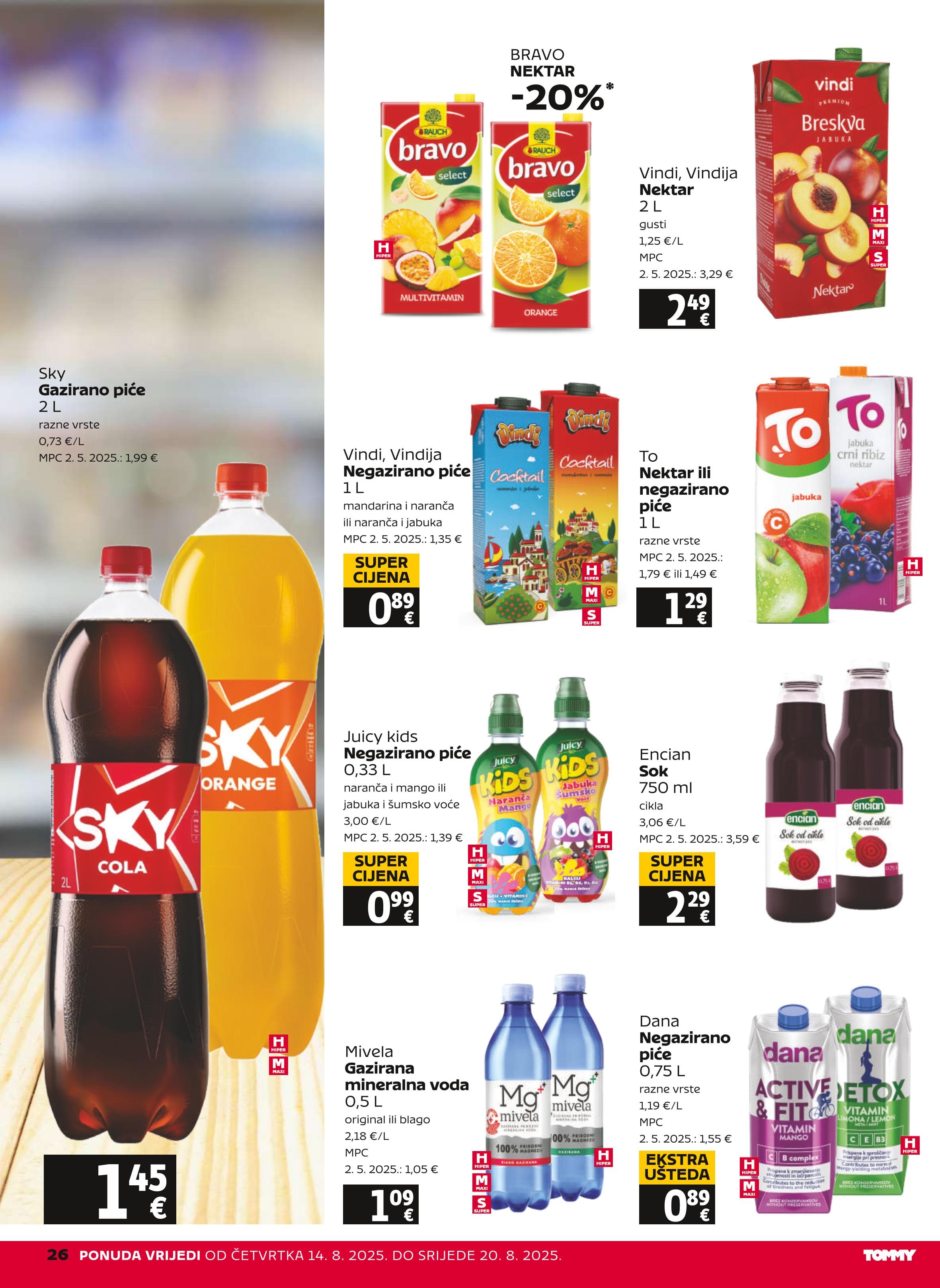 Page from catalog: Akcijska ponuda
