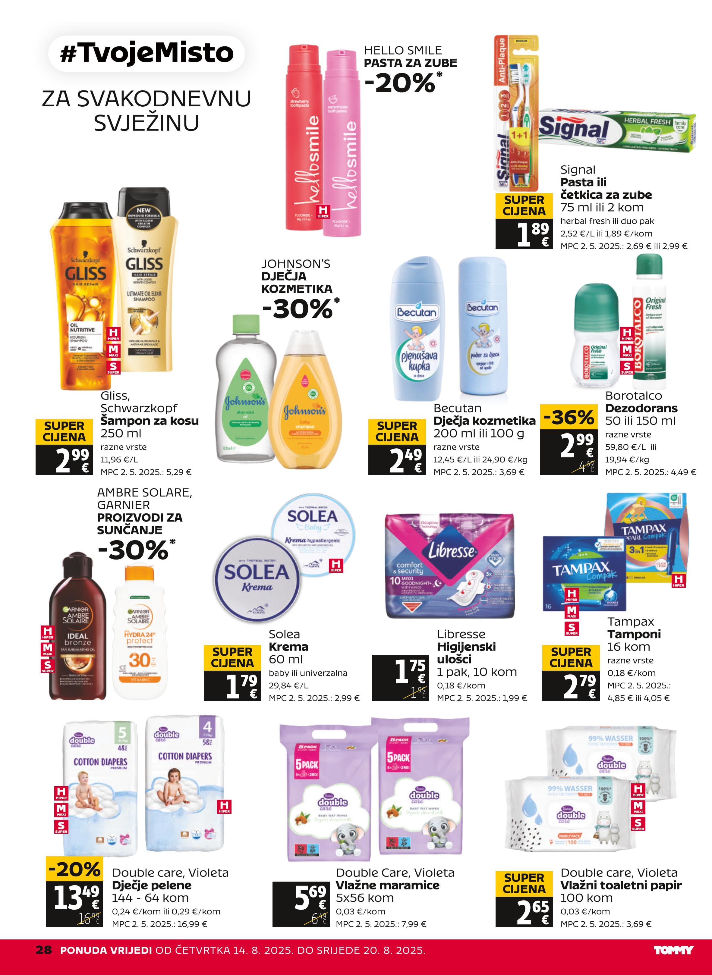 Page from catalog: Akcijska ponuda