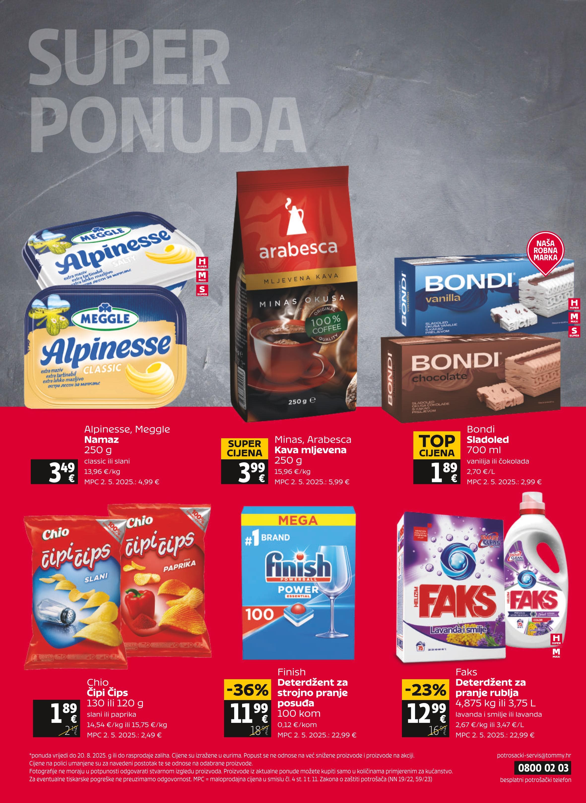 Page from catalog: Akcijska ponuda