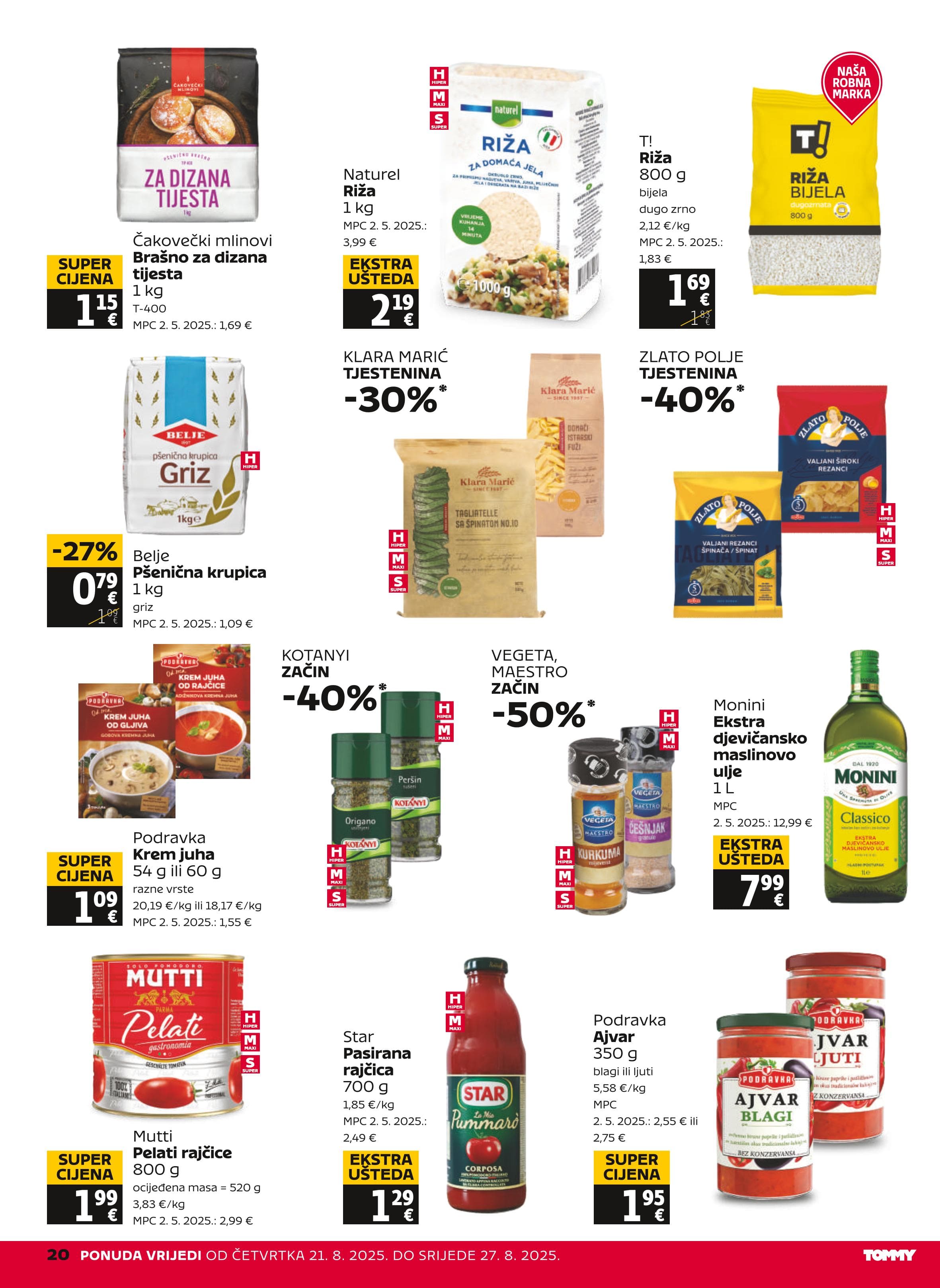 Page from catalog: Akcijska ponuda