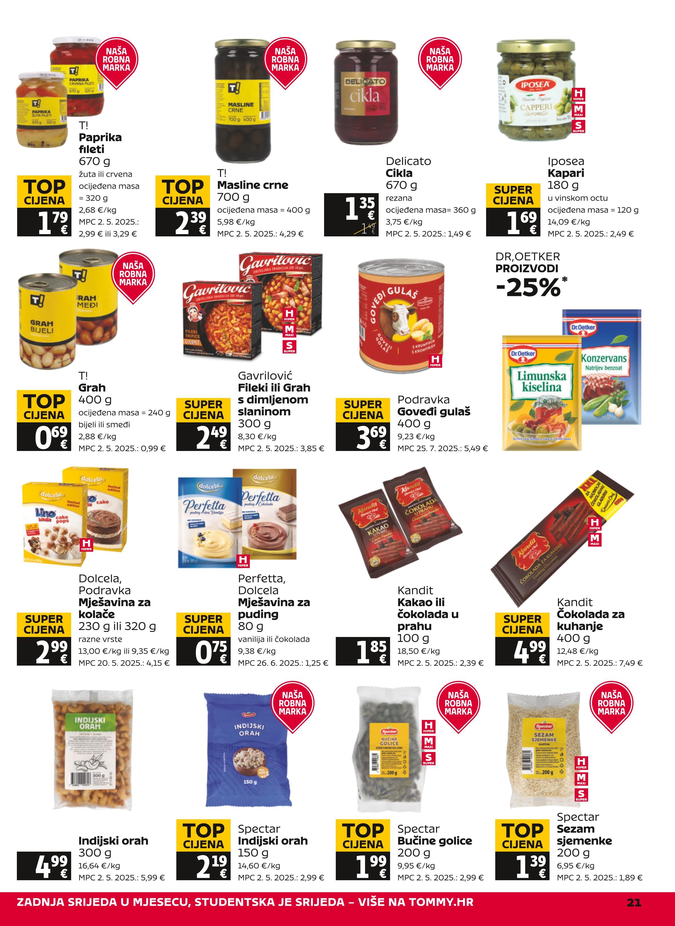 Page from catalog: Akcijska ponuda