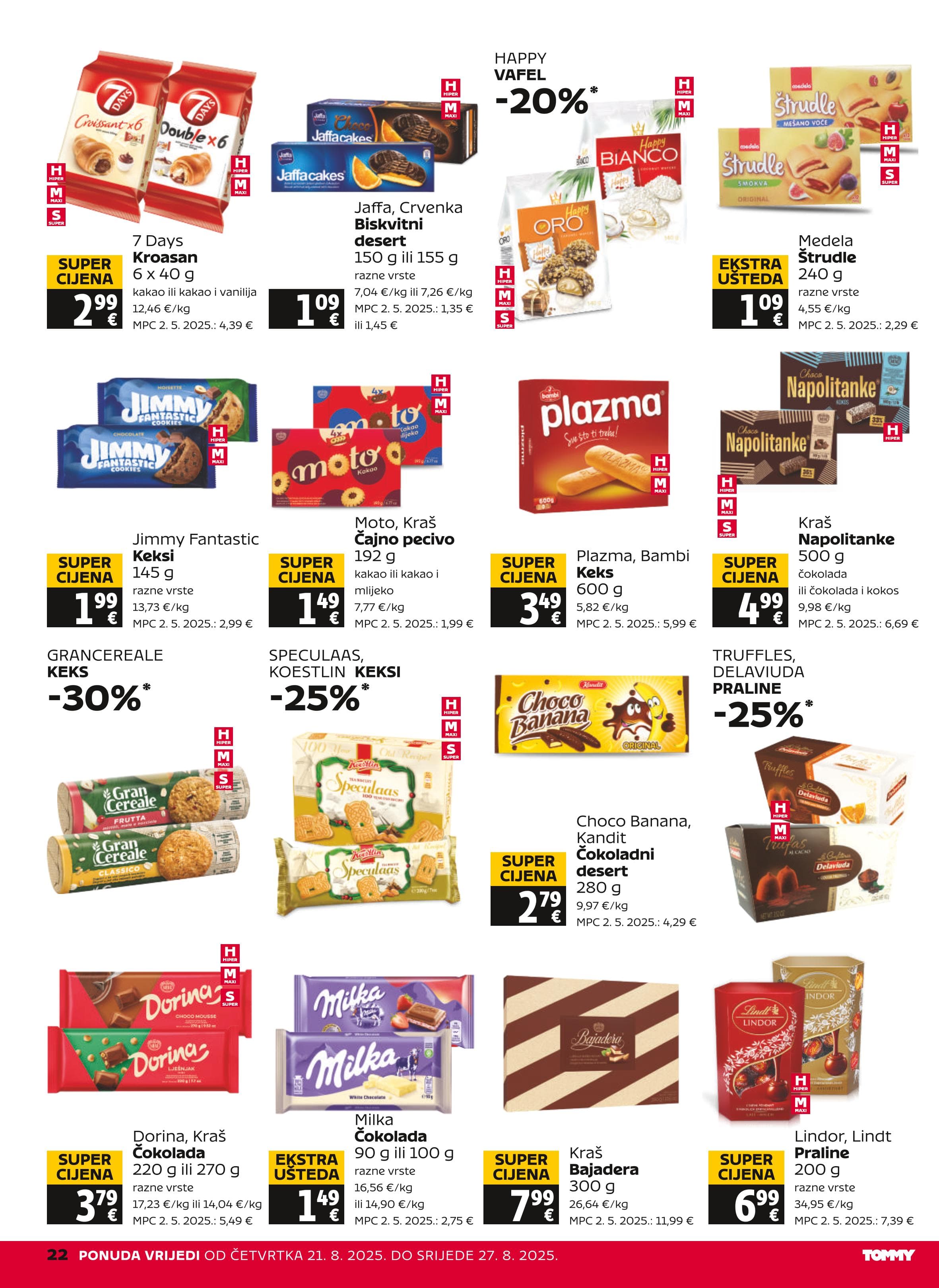 Page from catalog: Akcijska ponuda