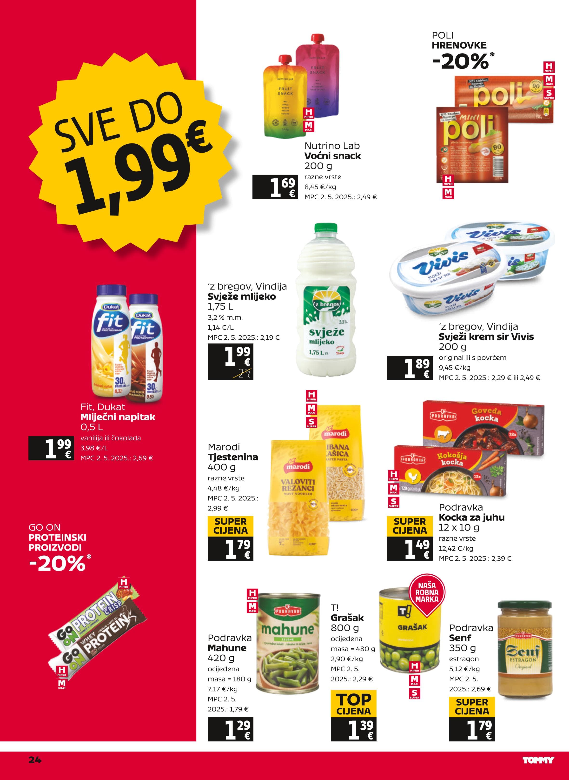 Page from catalog: Akcijska ponuda