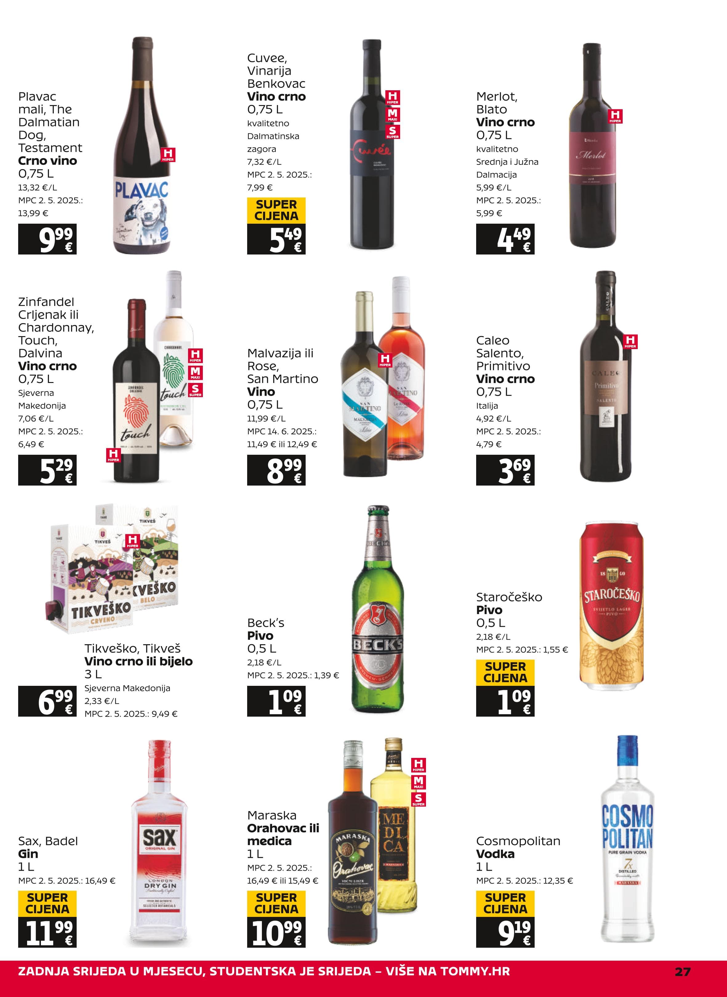 Page from catalog: Akcijska ponuda
