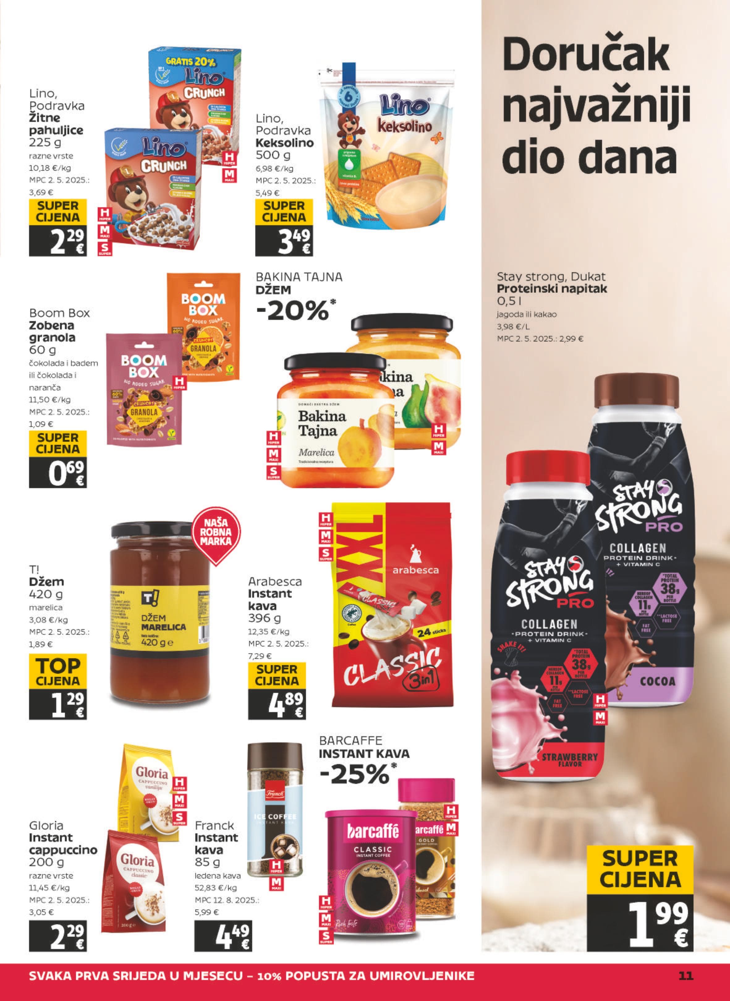 Page from catalog: Akcijska ponuda
