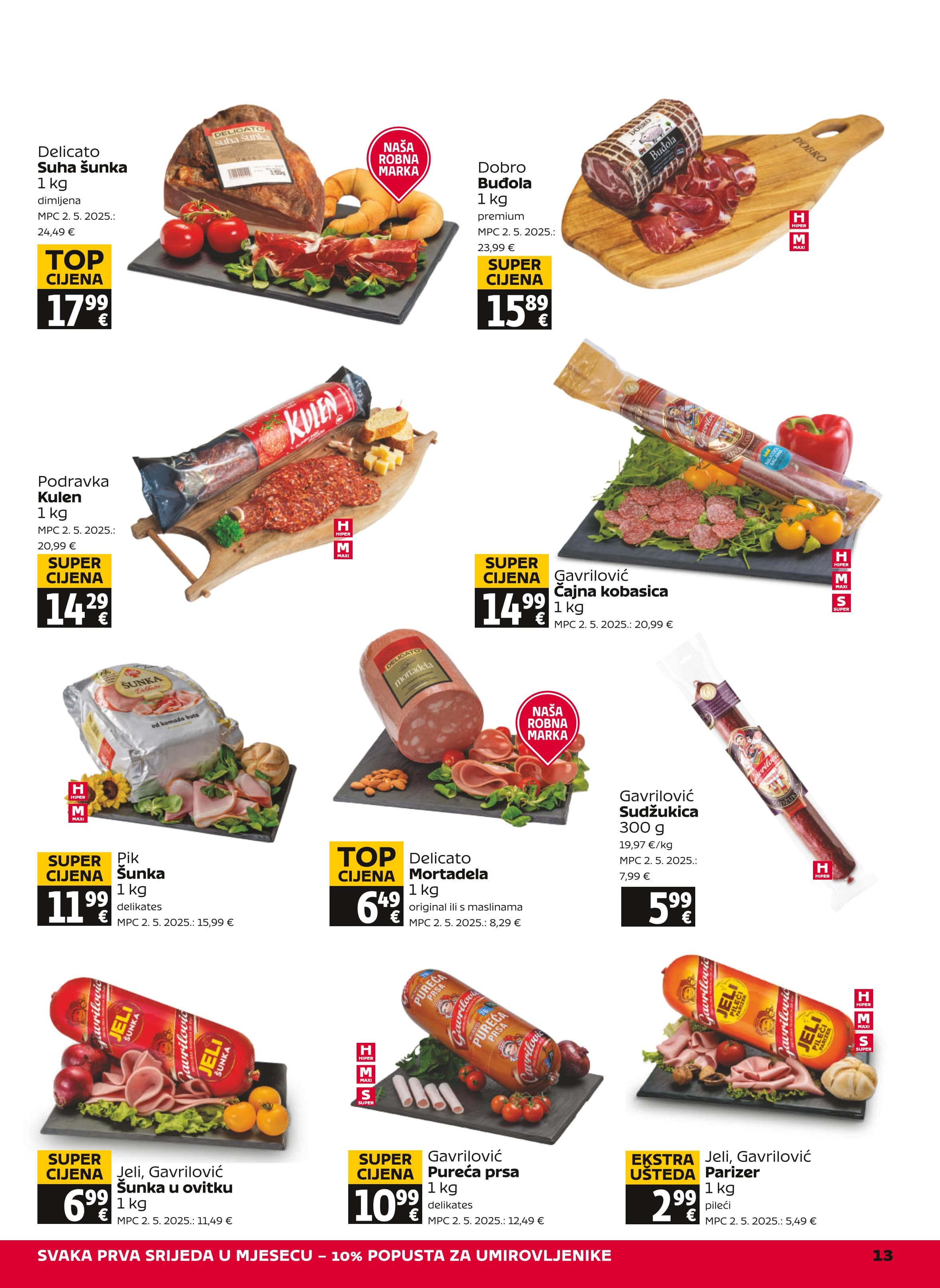 Page from catalog: Akcijska ponuda