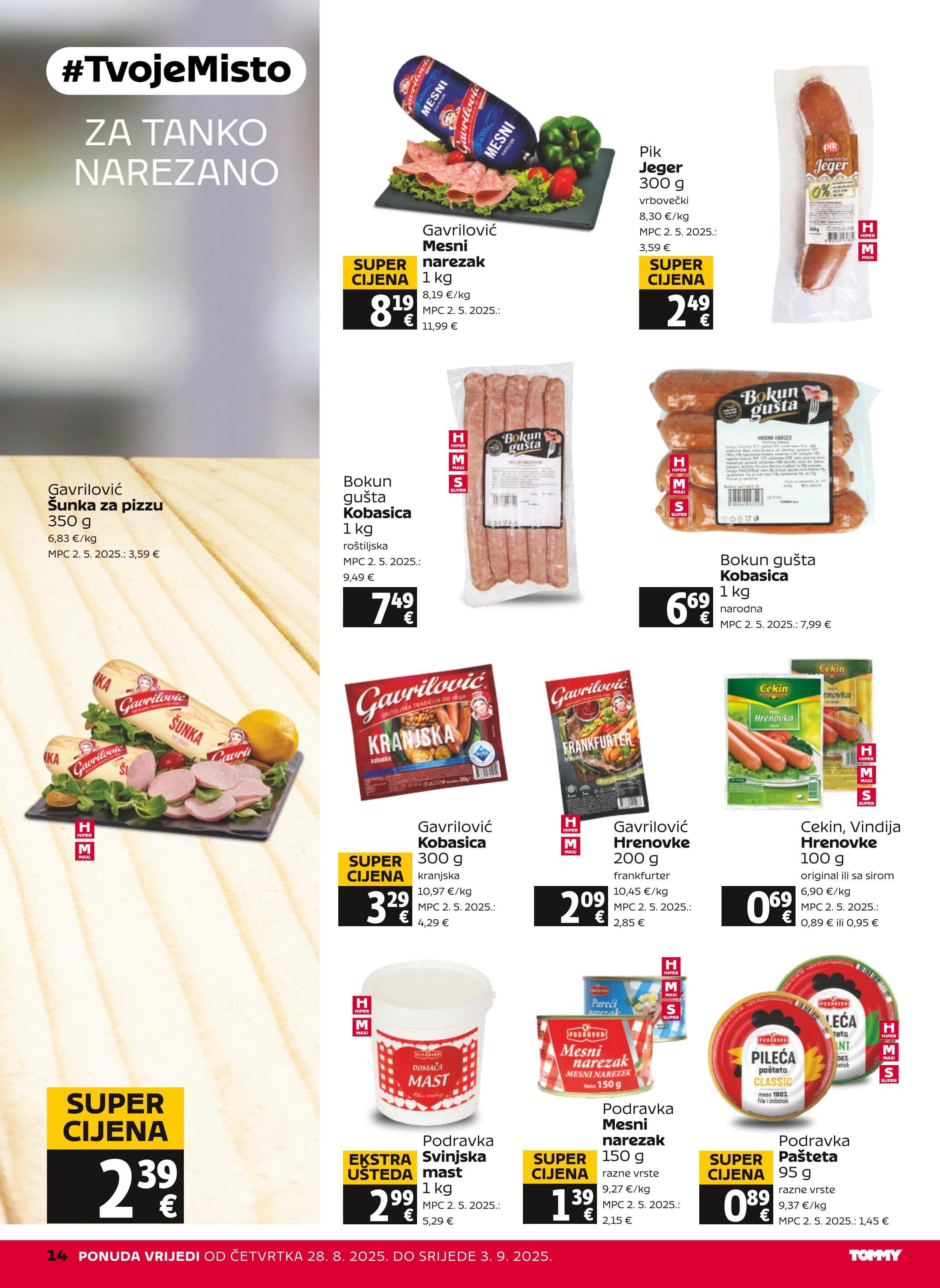 Page from catalog: Akcijska ponuda