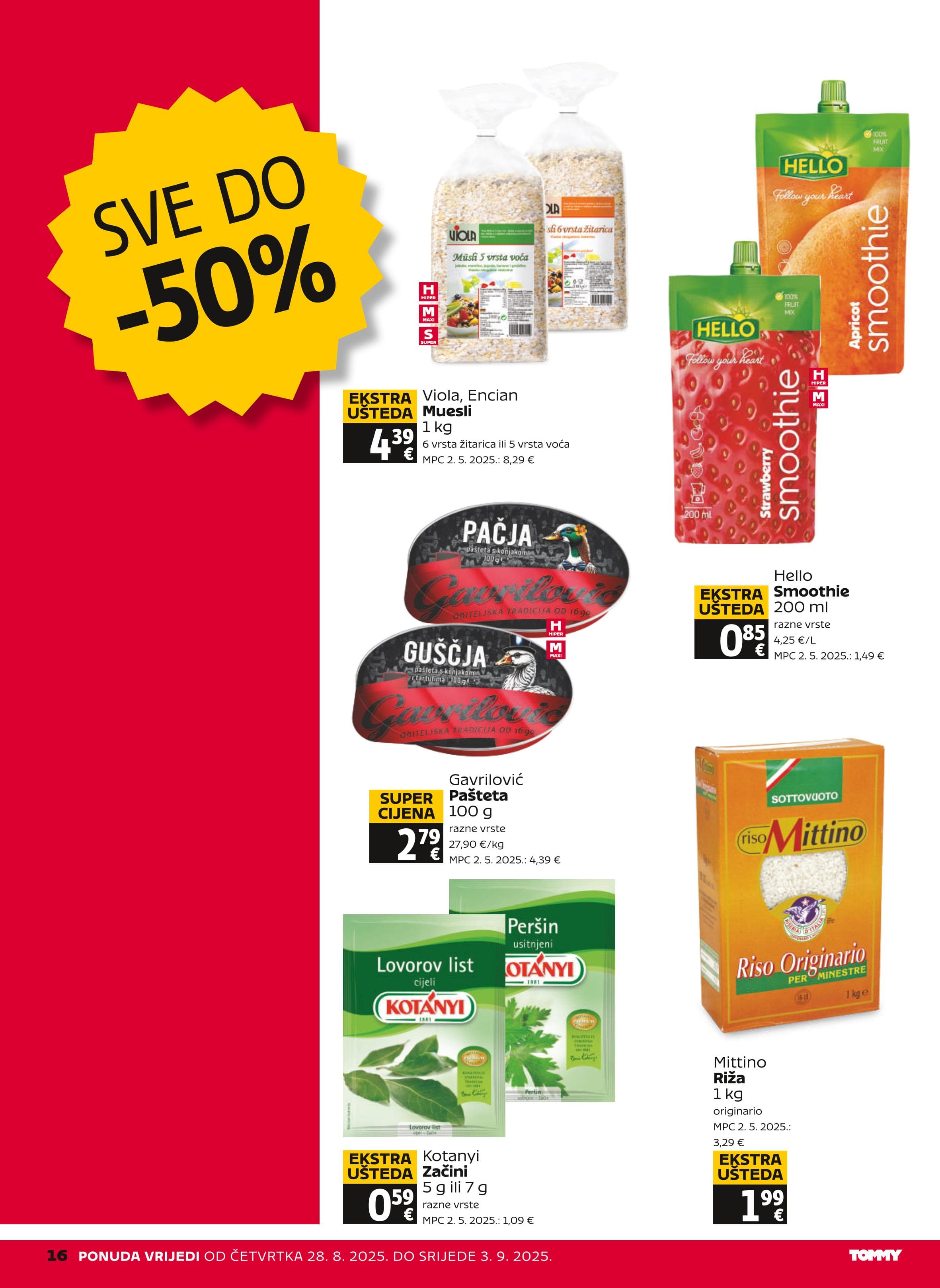 Page from catalog: Akcijska ponuda