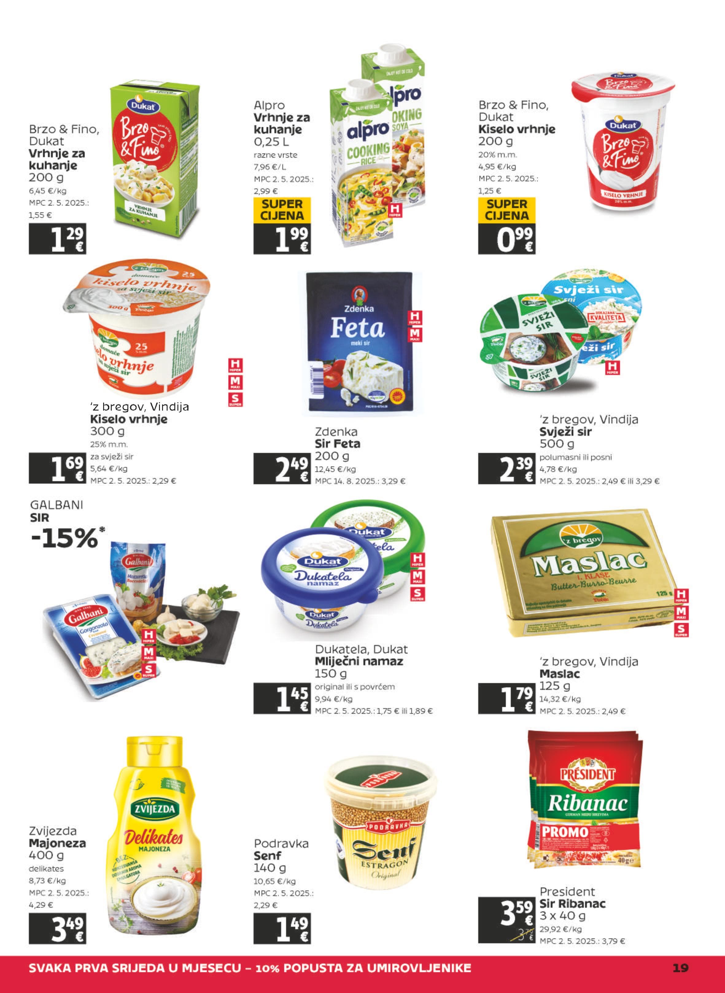 Page from catalog: Akcijska ponuda