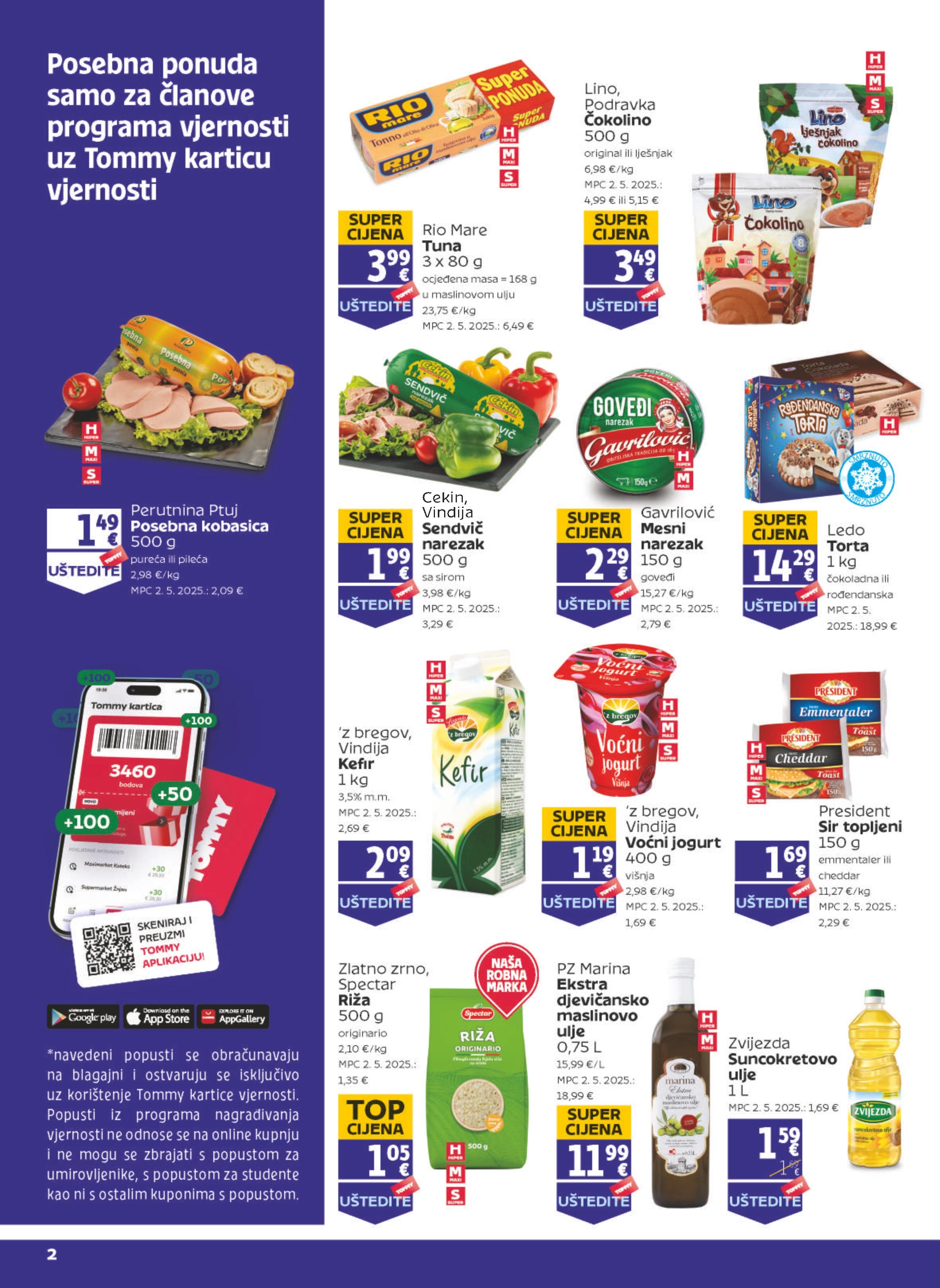 Page from catalog: Akcijska ponuda