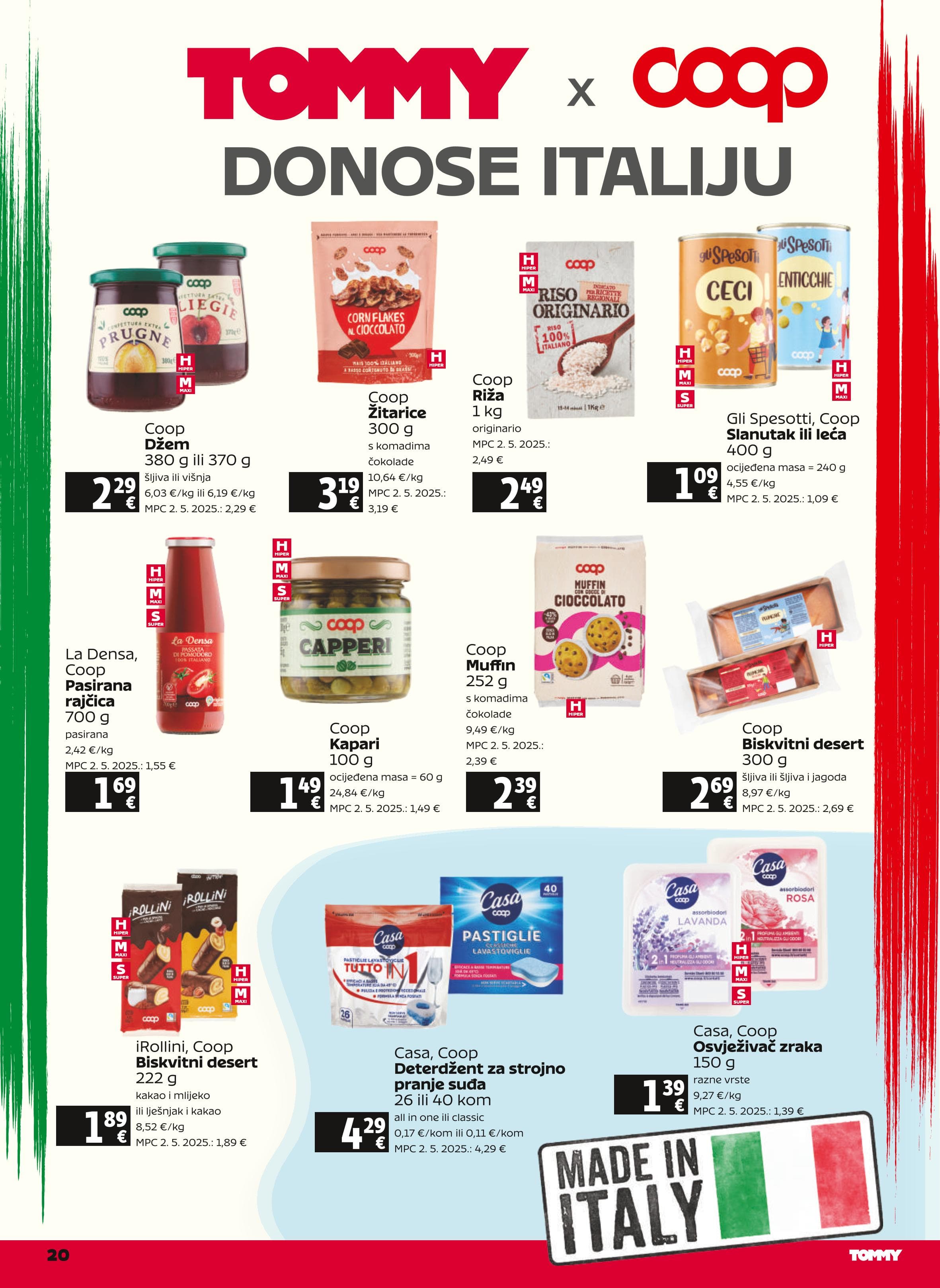 Page from catalog: Akcijska ponuda