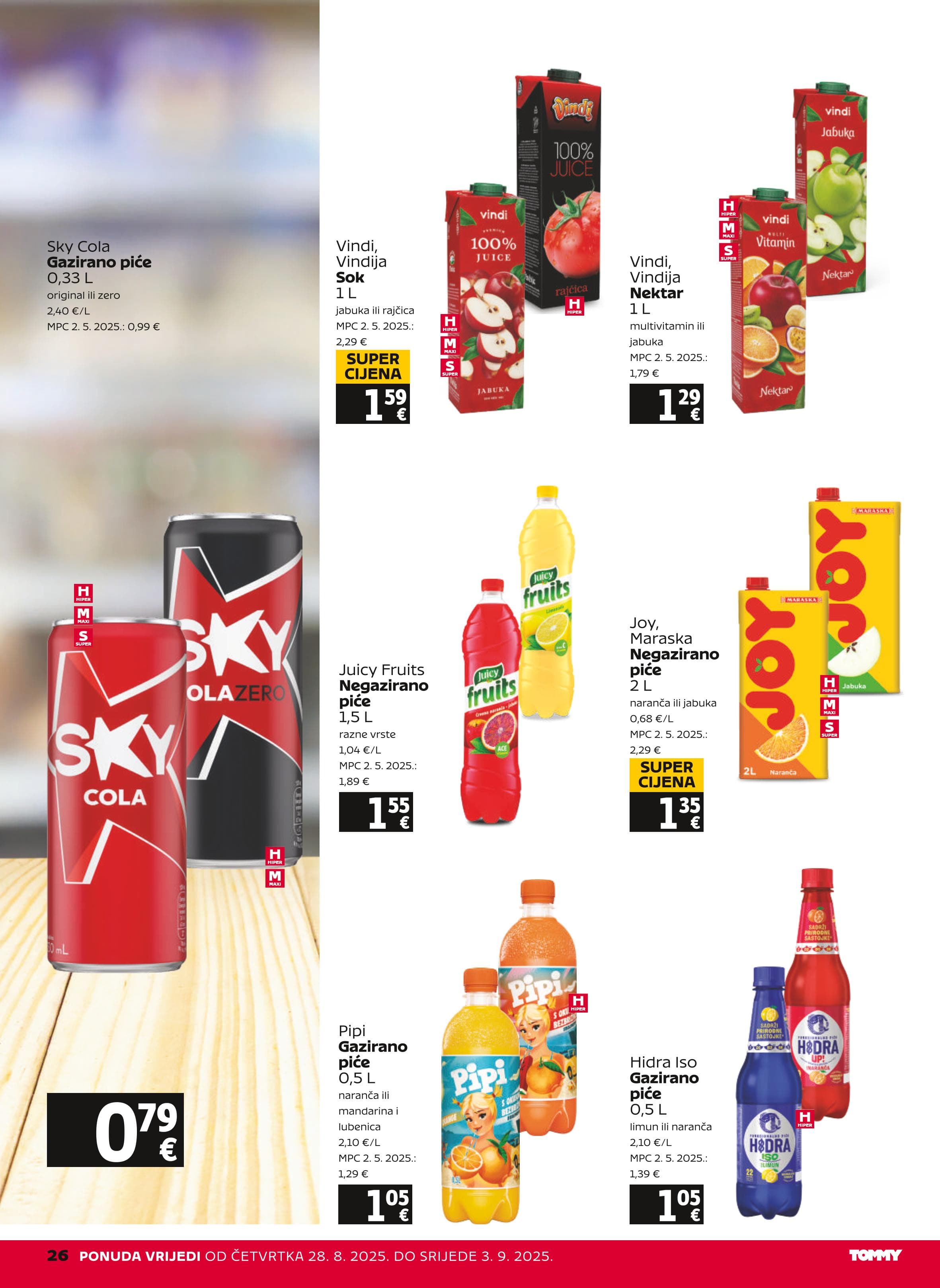 Page from catalog: Akcijska ponuda