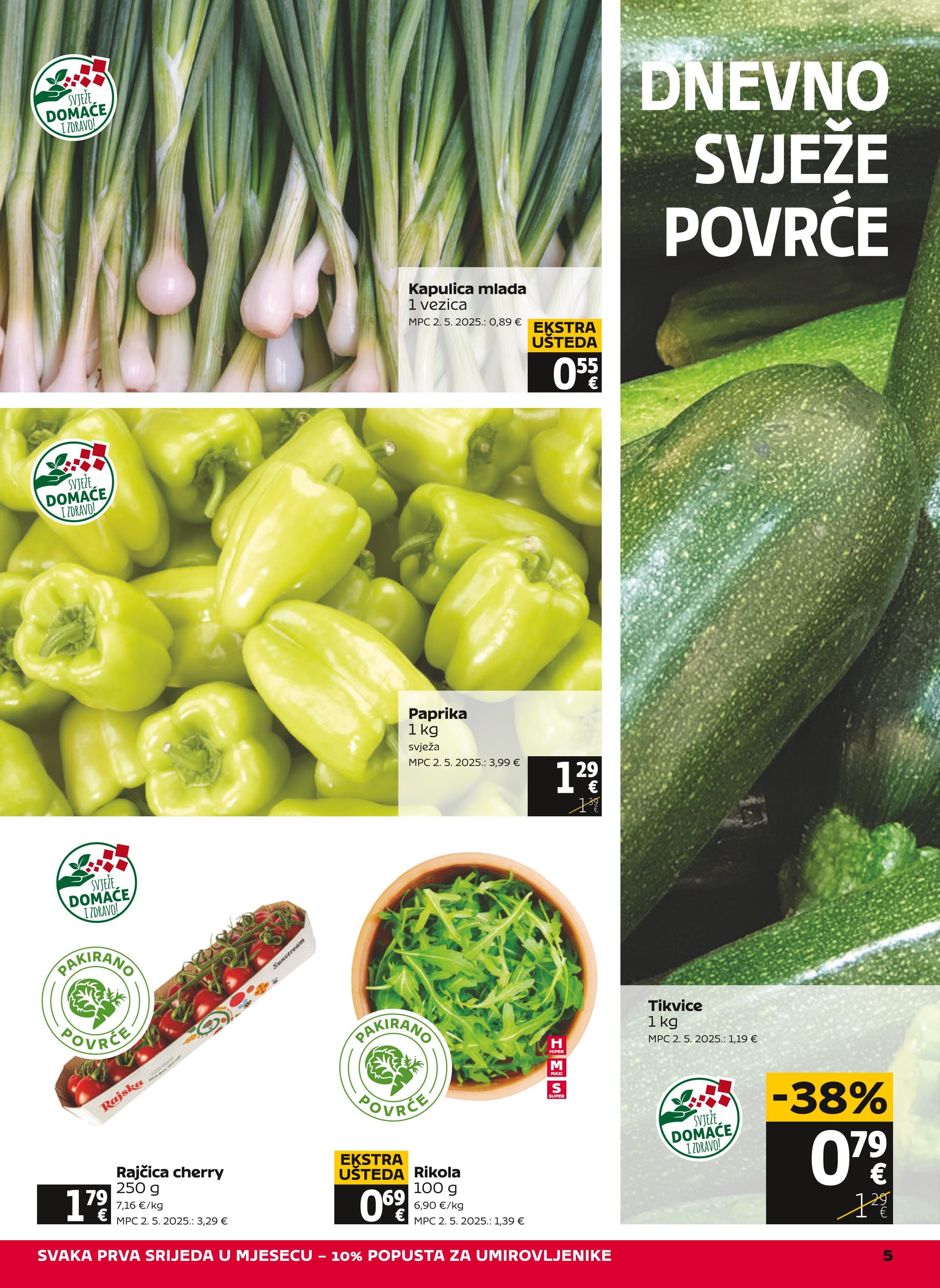 Page from catalog: Akcijska ponuda