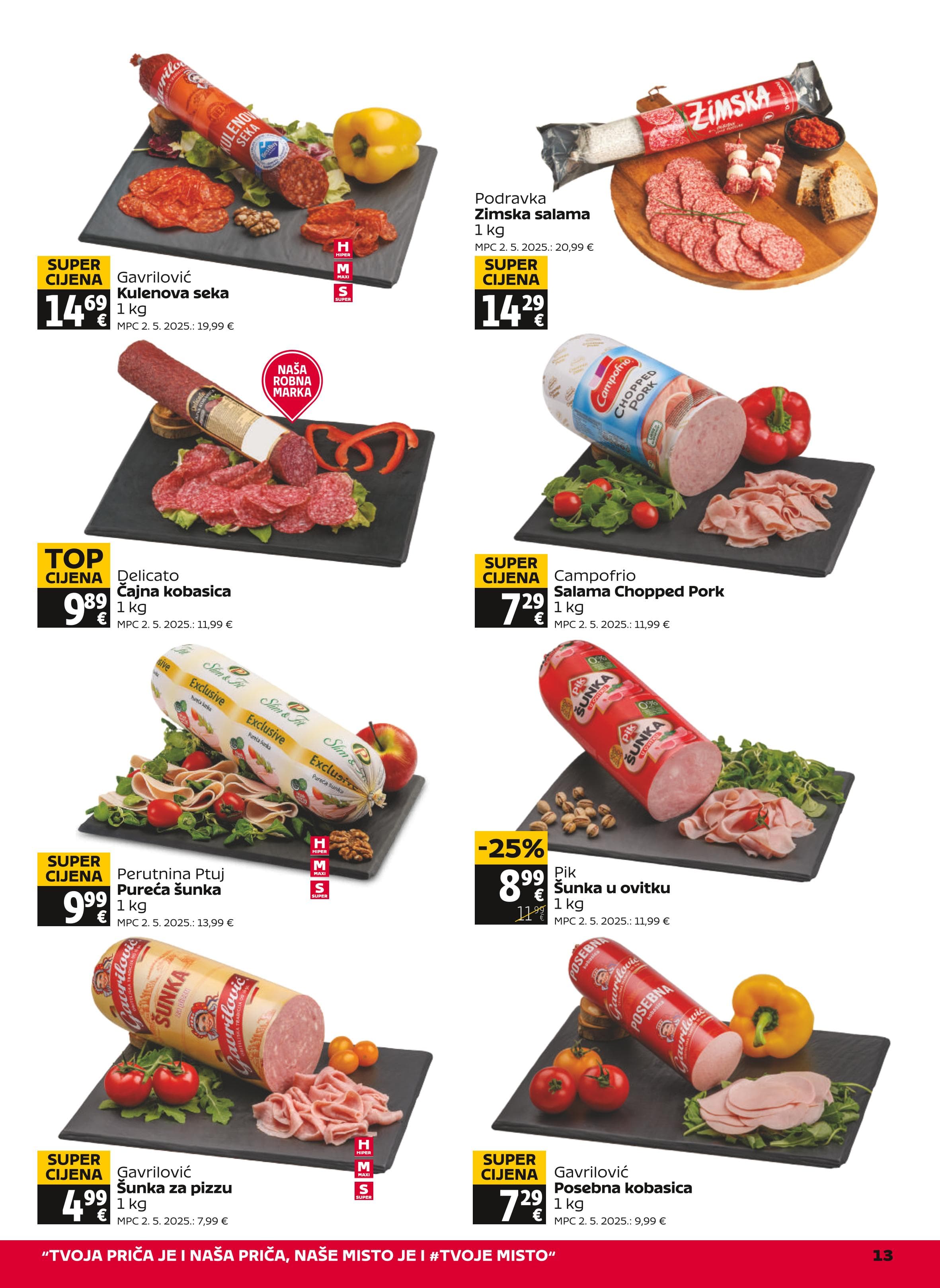 Page from catalog: Akcijska ponuda