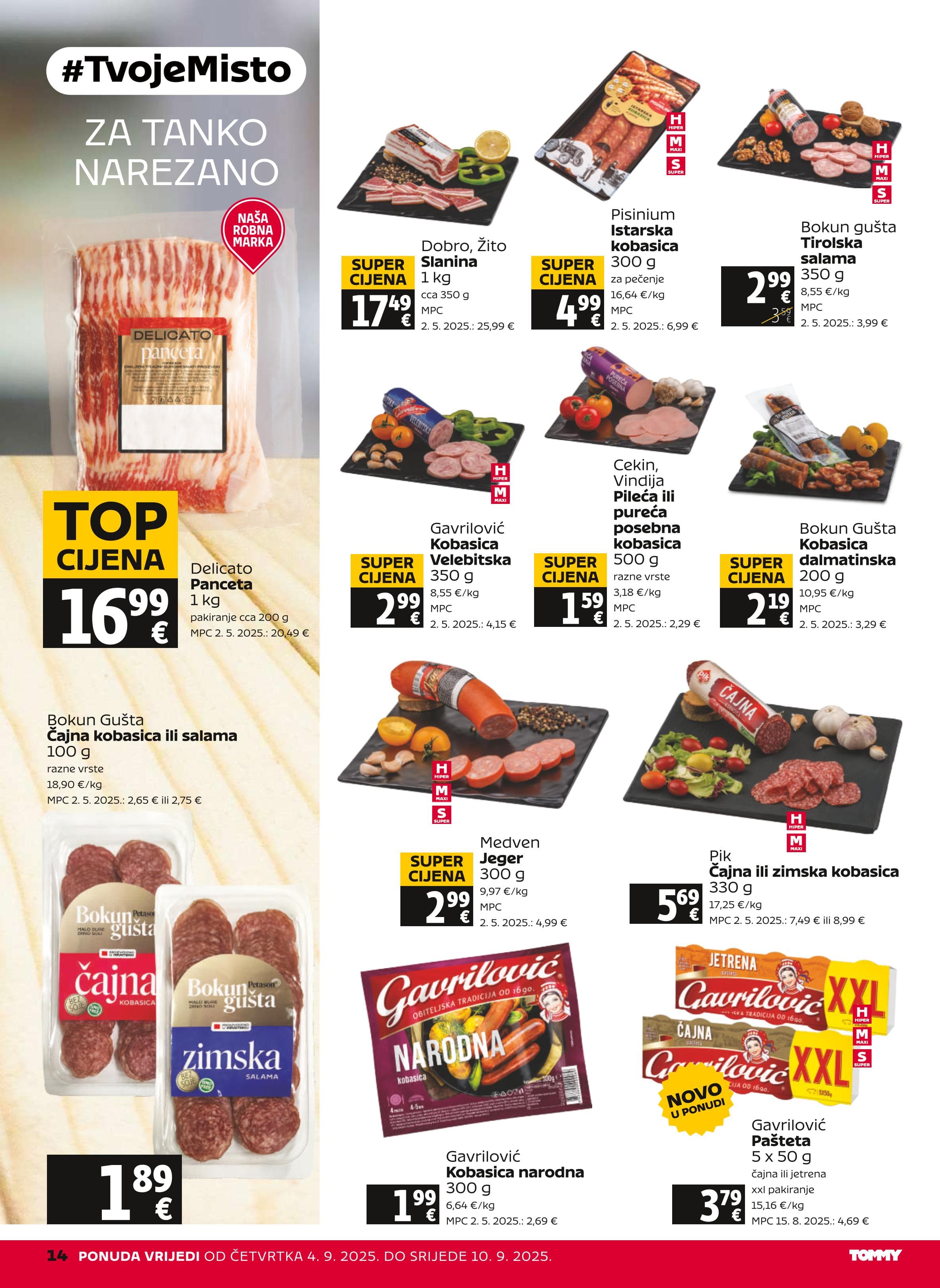 Page from catalog: Akcijska ponuda