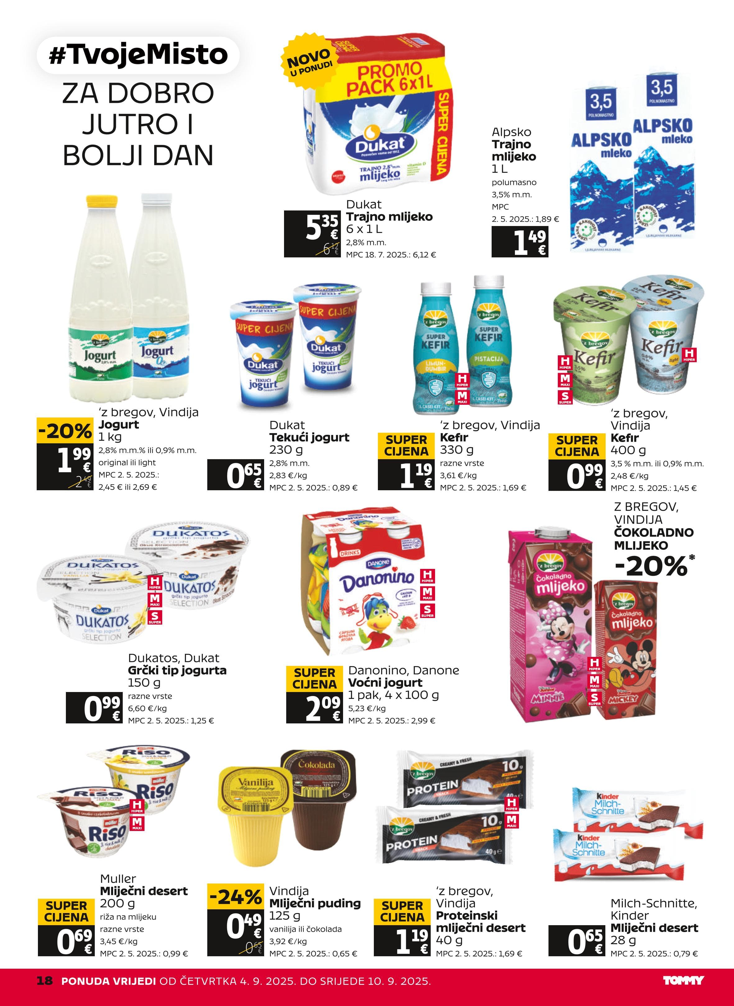 Page from catalog: Akcijska ponuda