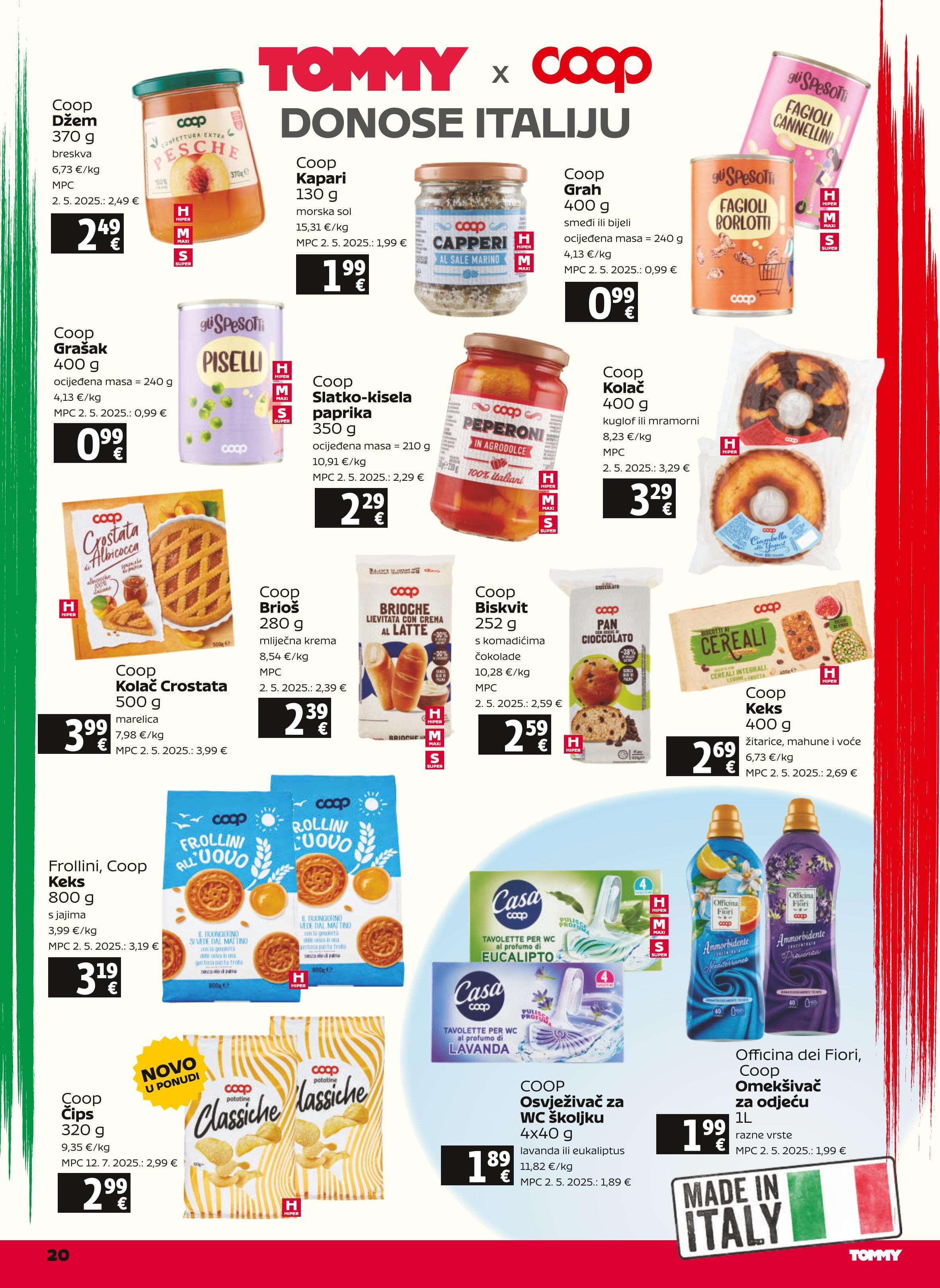 Page from catalog: Akcijska ponuda