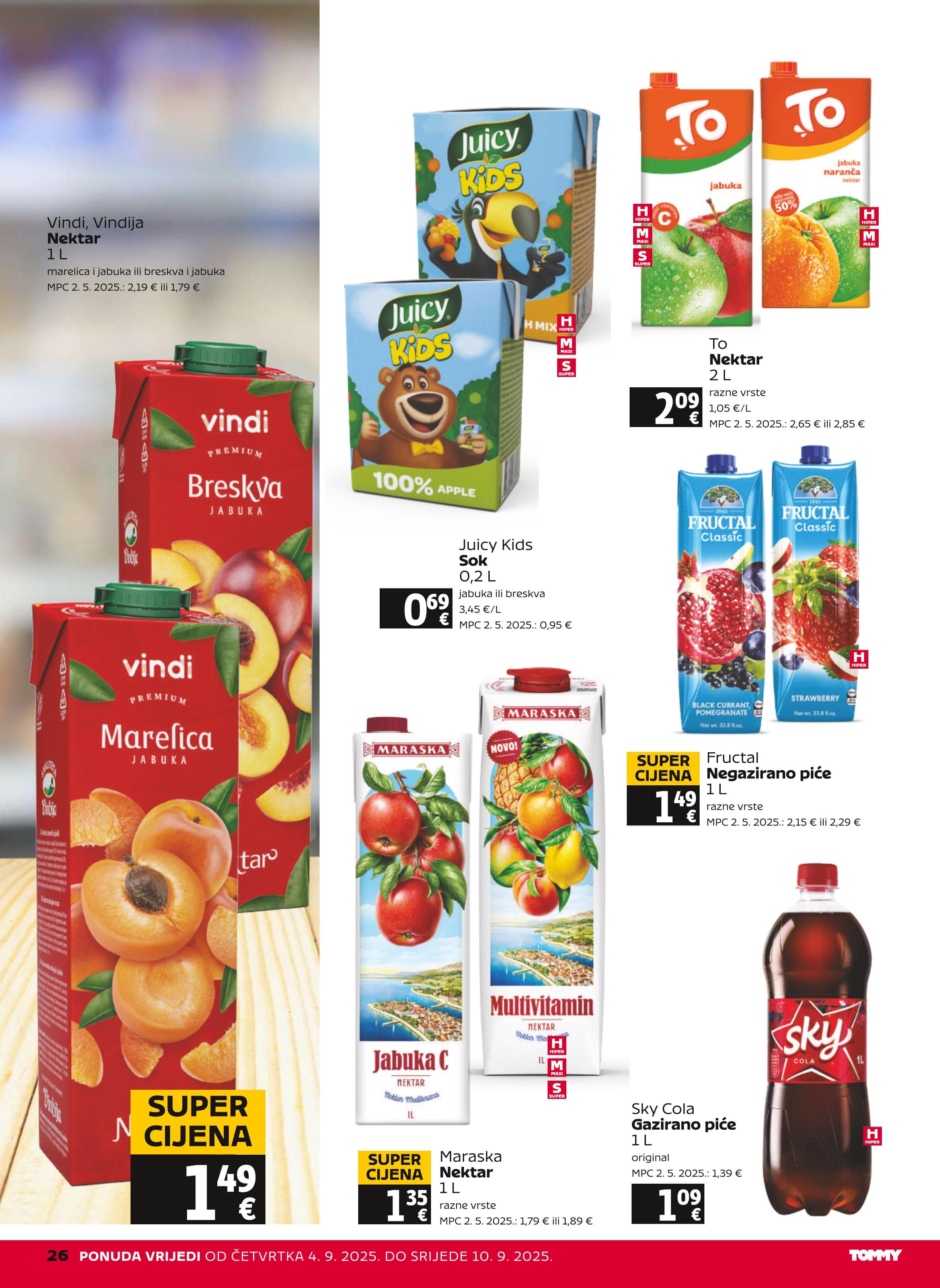 Page from catalog: Akcijska ponuda
