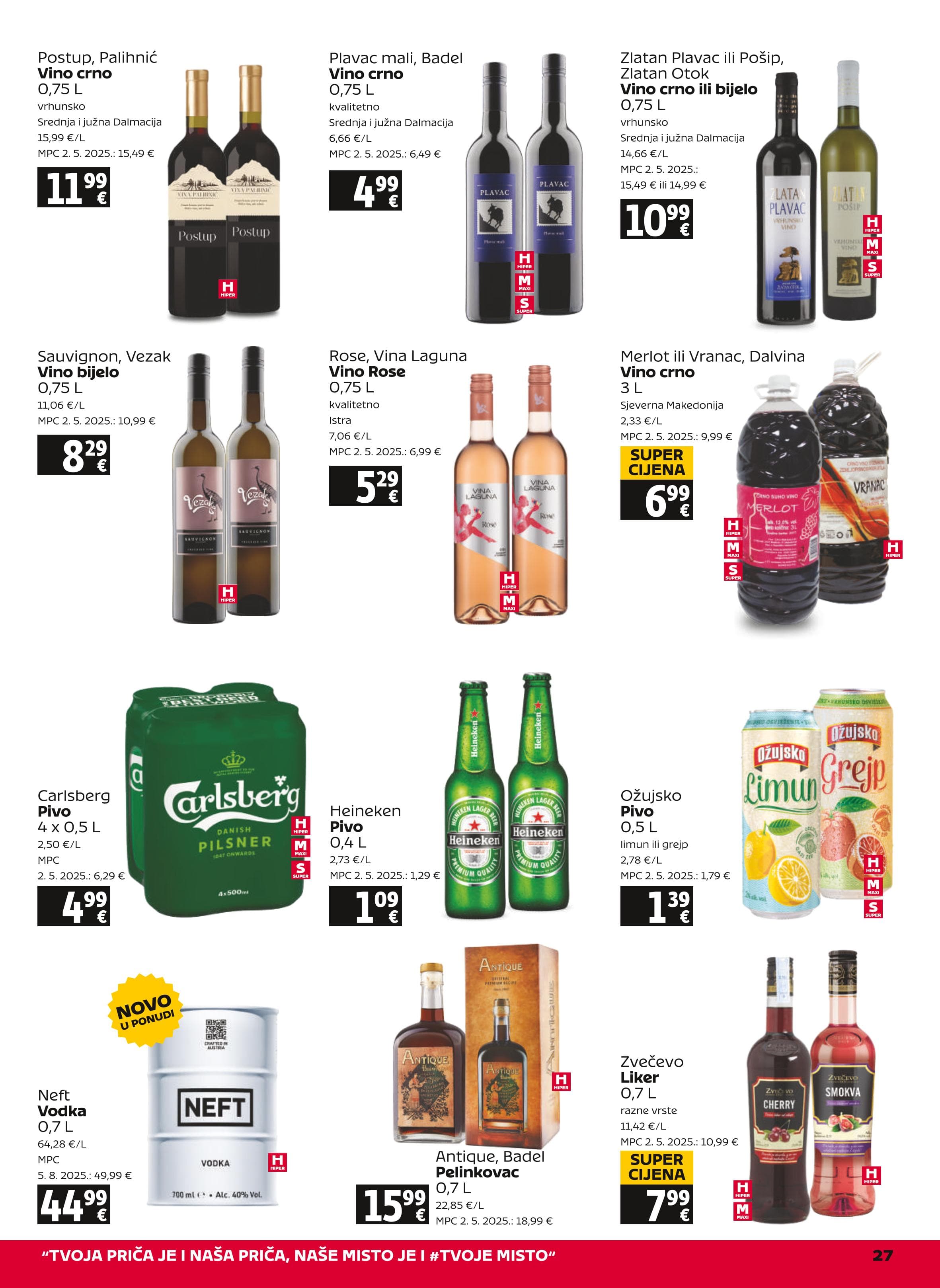 Page from catalog: Akcijska ponuda